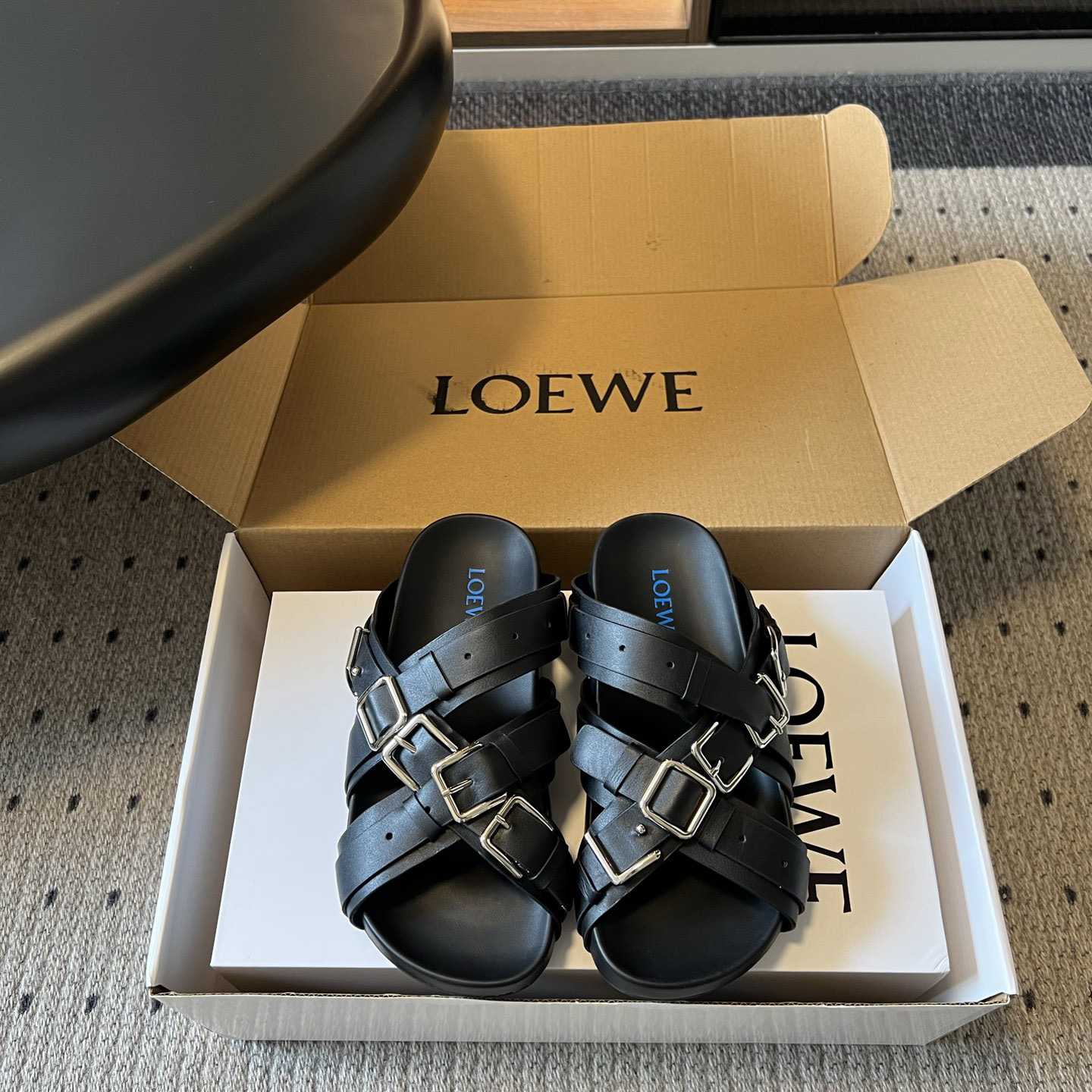 Loewe Type Fussbett Sandal - DesignerGu