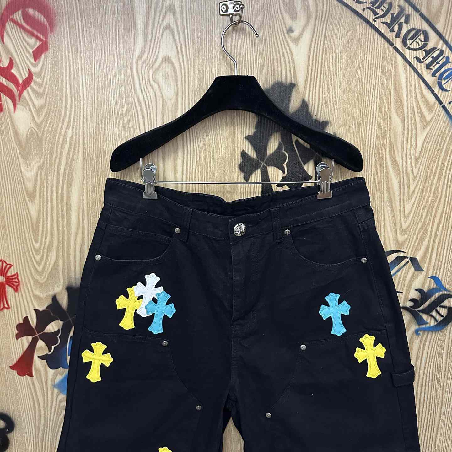 Chrome Hearts Denim Shorts - DesignerGu