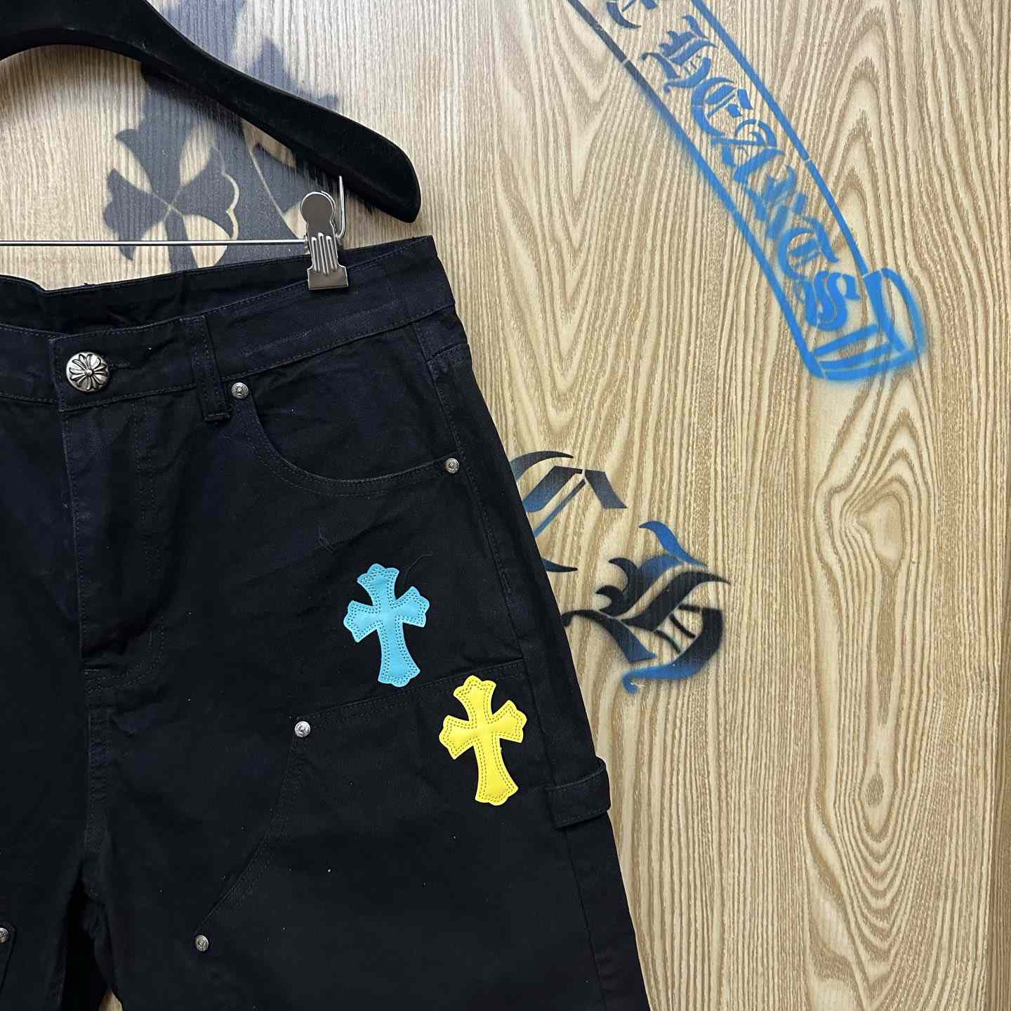 Chrome Hearts Denim Shorts - DesignerGu