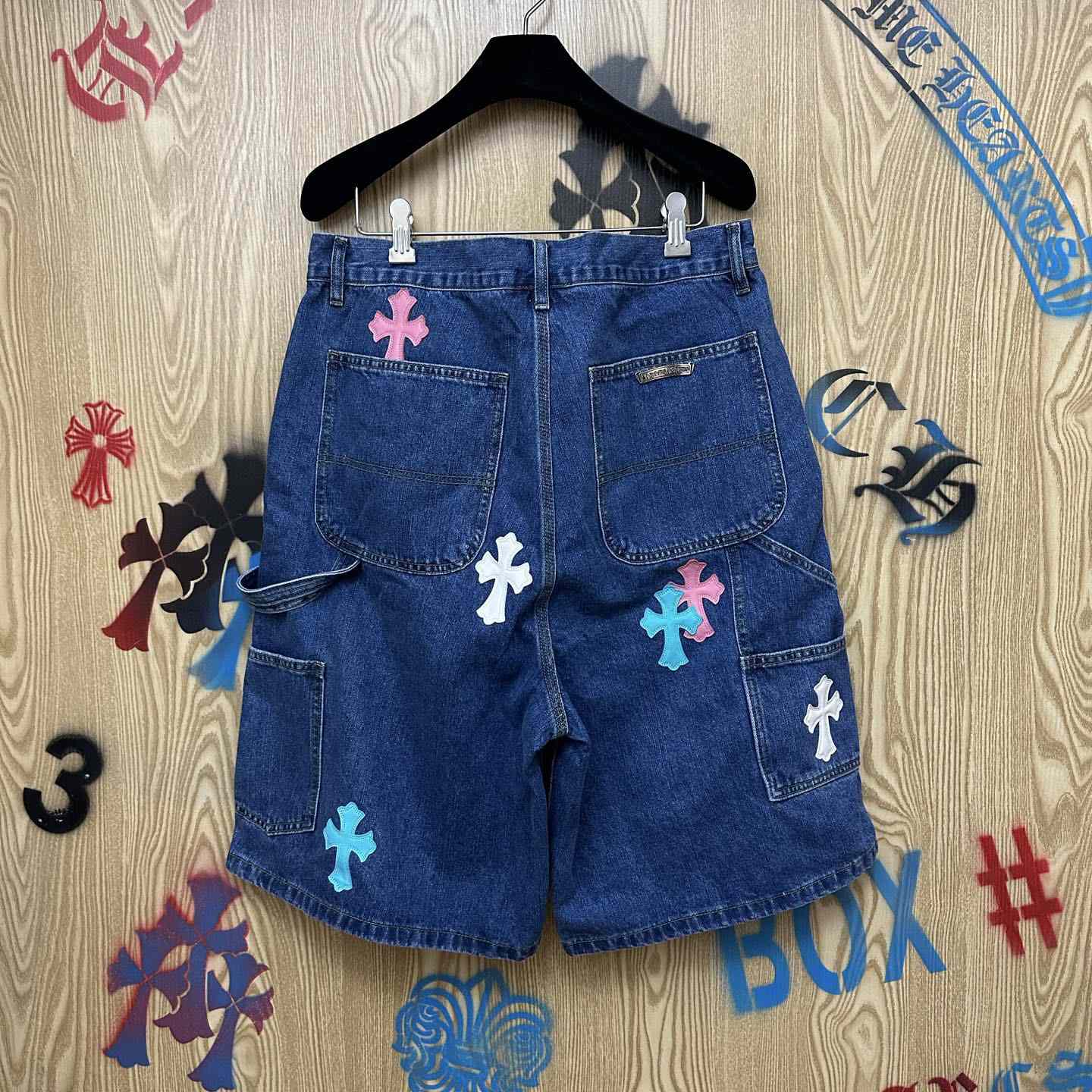 Chrome Hearts Denim Shorts - DesignerGu