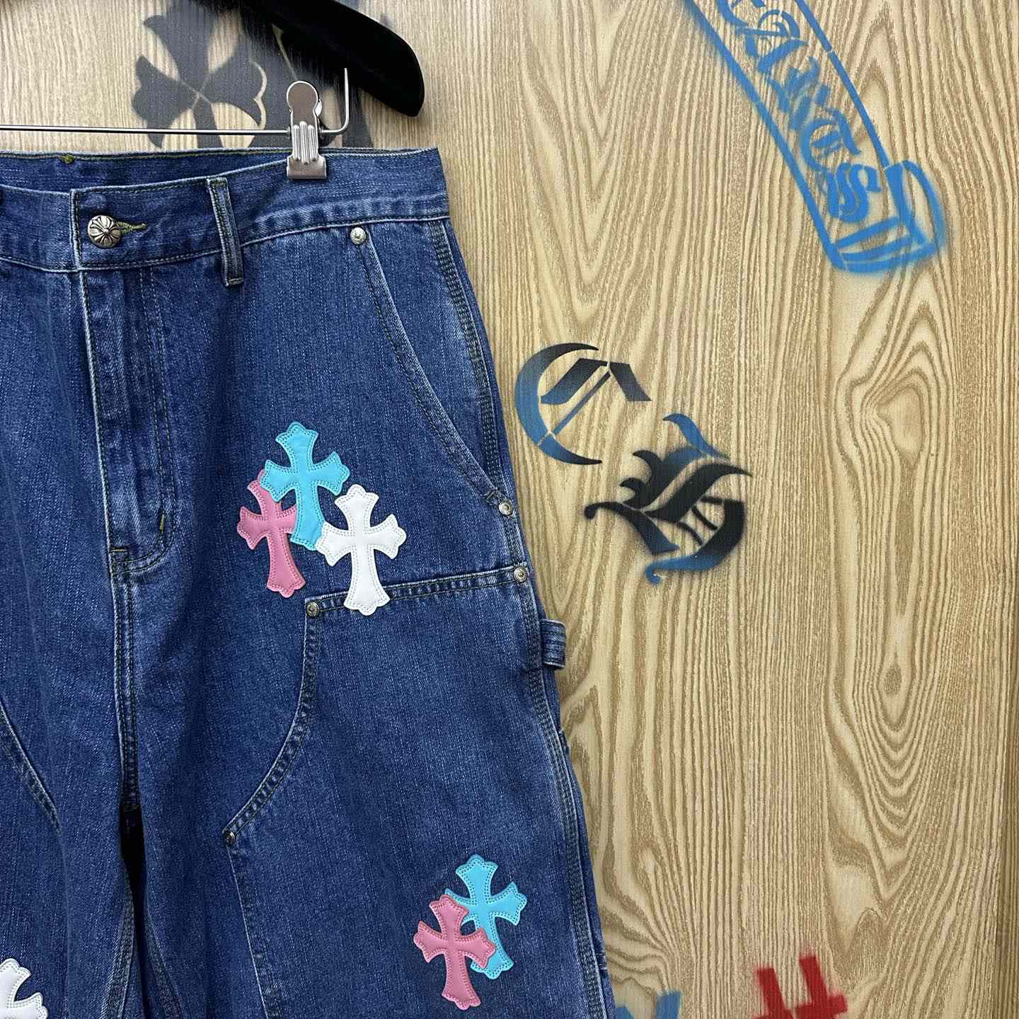 Chrome Hearts Denim Shorts - DesignerGu