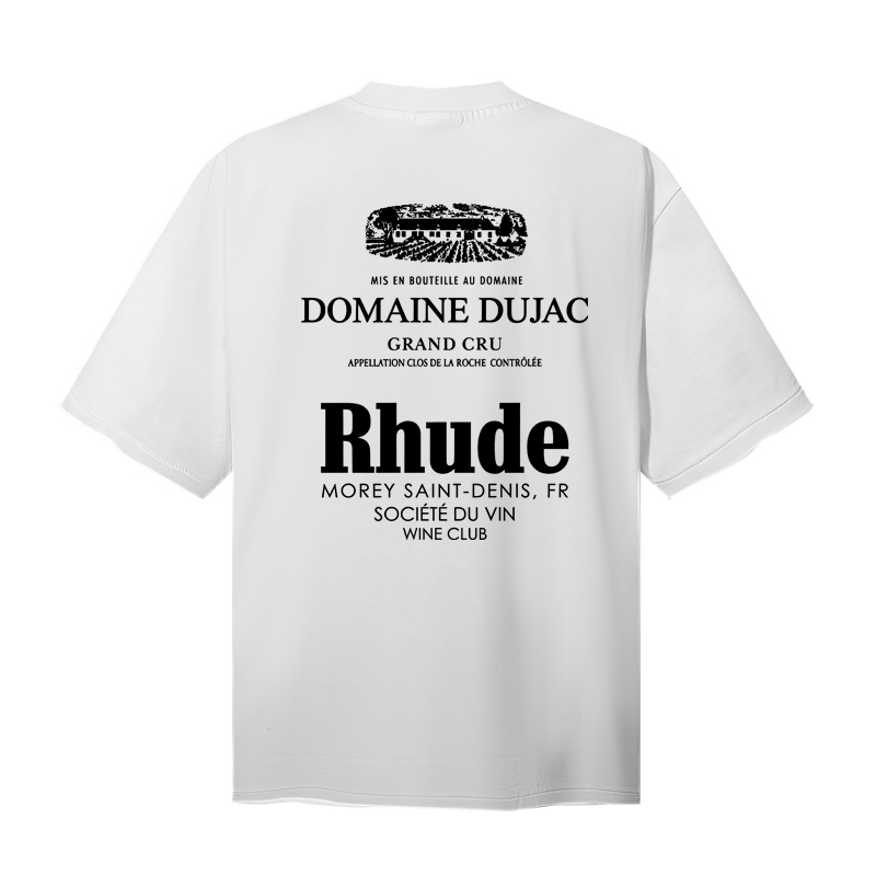 Rhude X Domaine Dujac Tee - DesignerGu