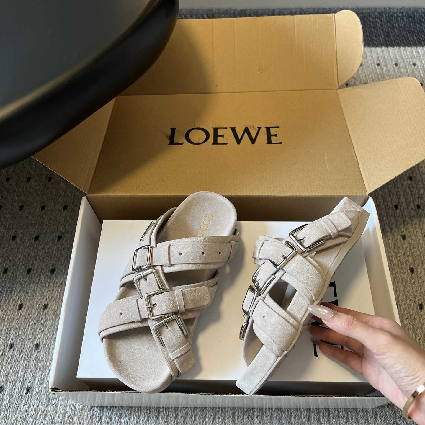 Loewe Type Fussbett Sandal - DesignerGu