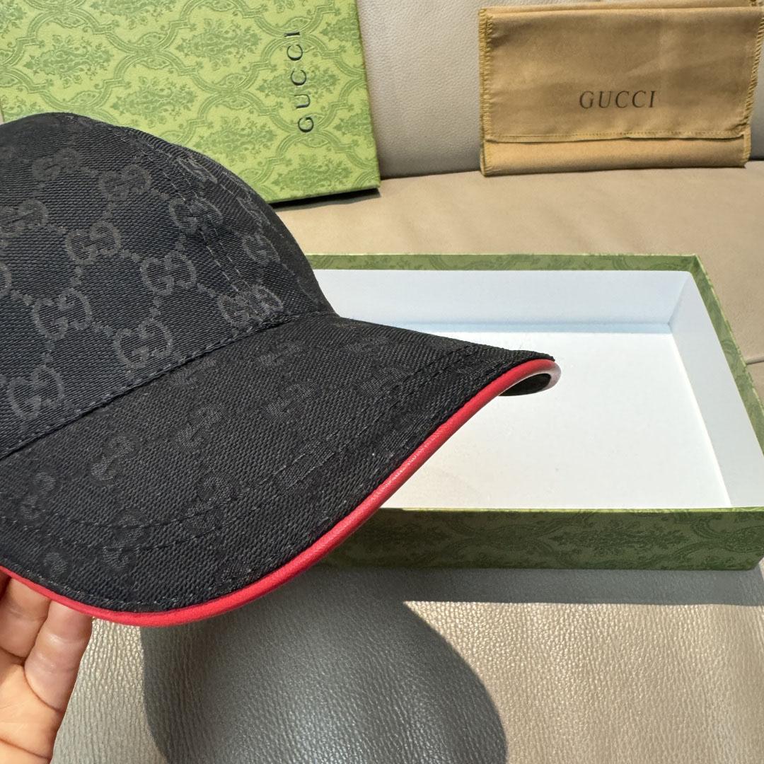 Gucci GG Cotton Canvas Baseball Hat - DesignerGu
