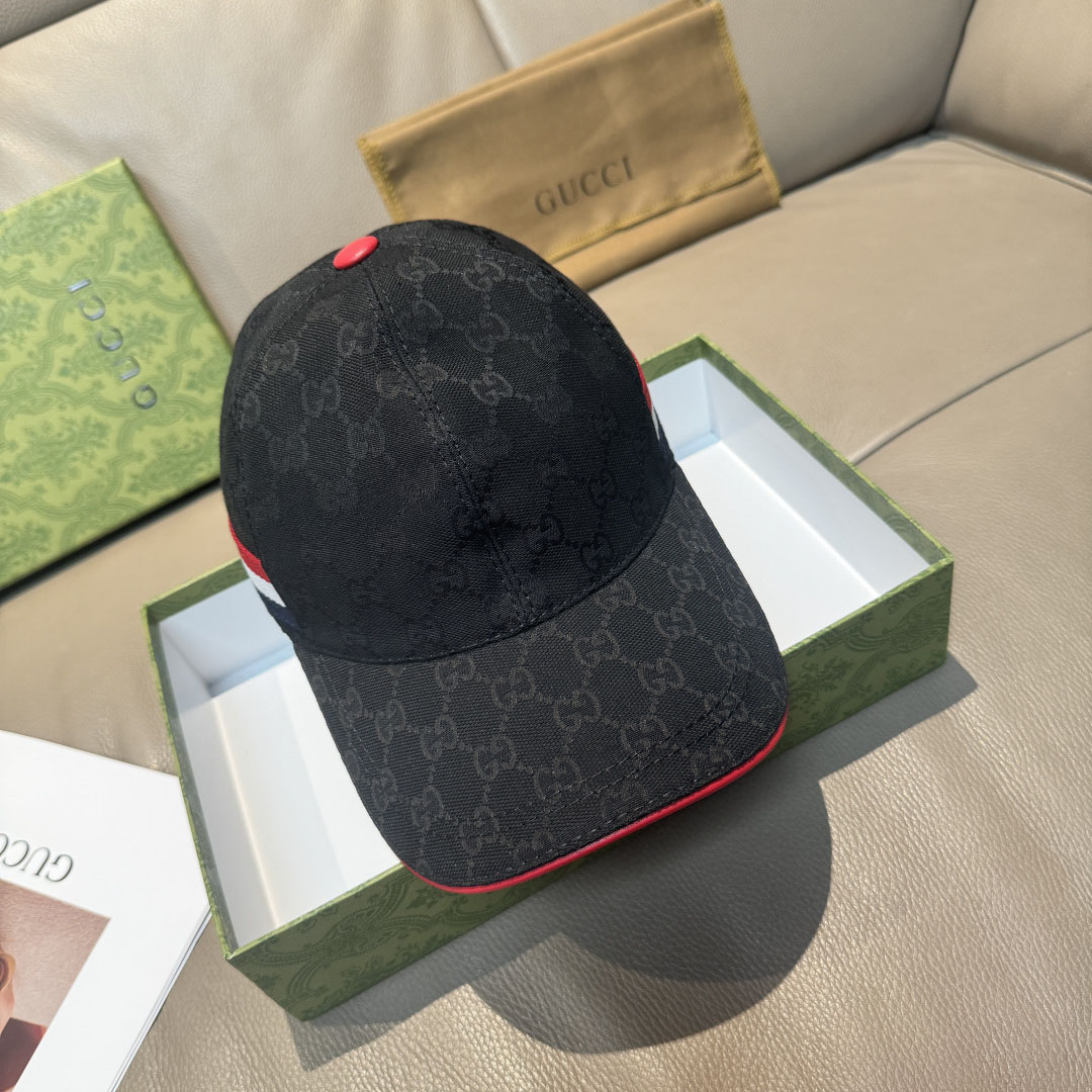 Gucci GG Cotton Canvas Baseball Hat - DesignerGu