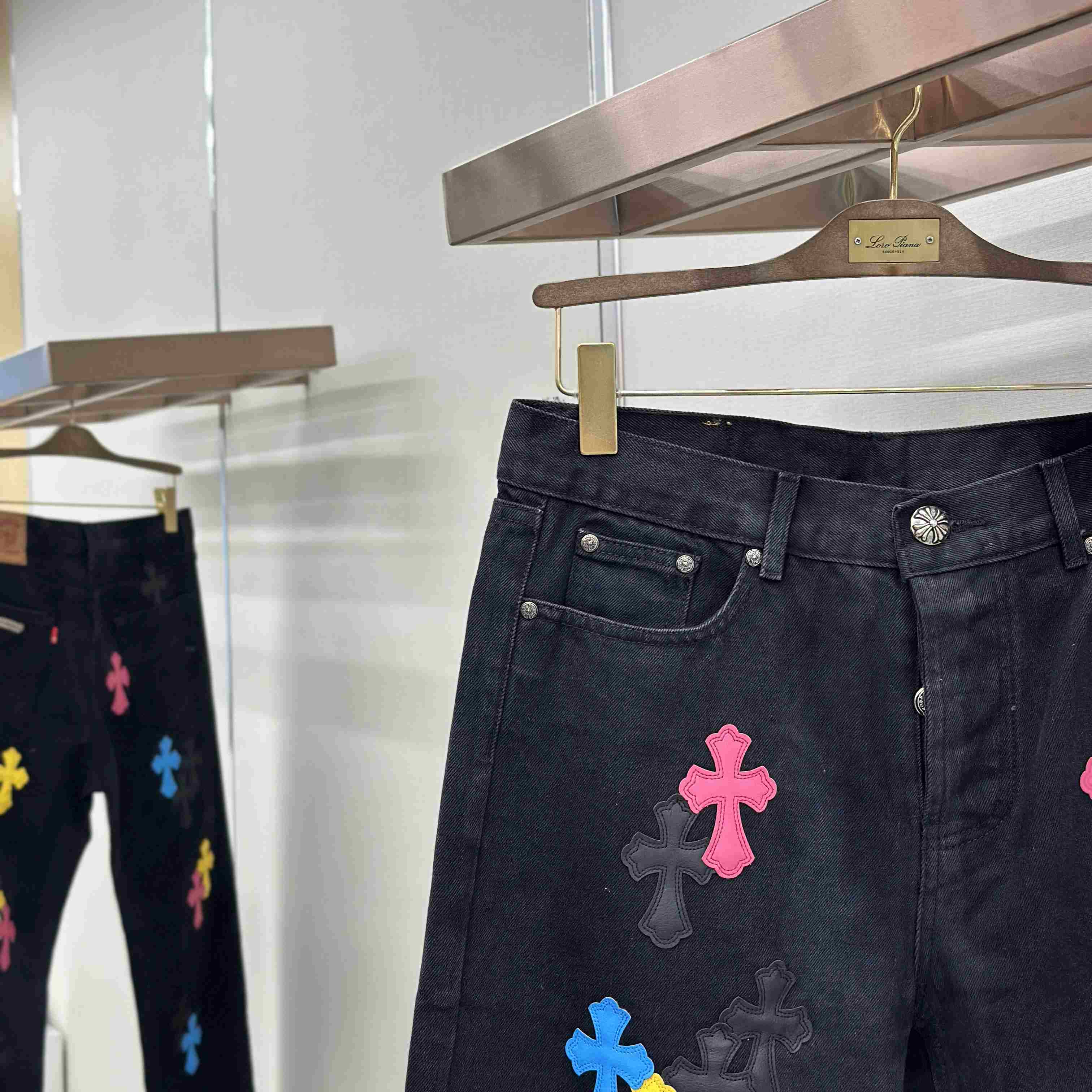 Chrome Hearts Jeans - DesignerGu