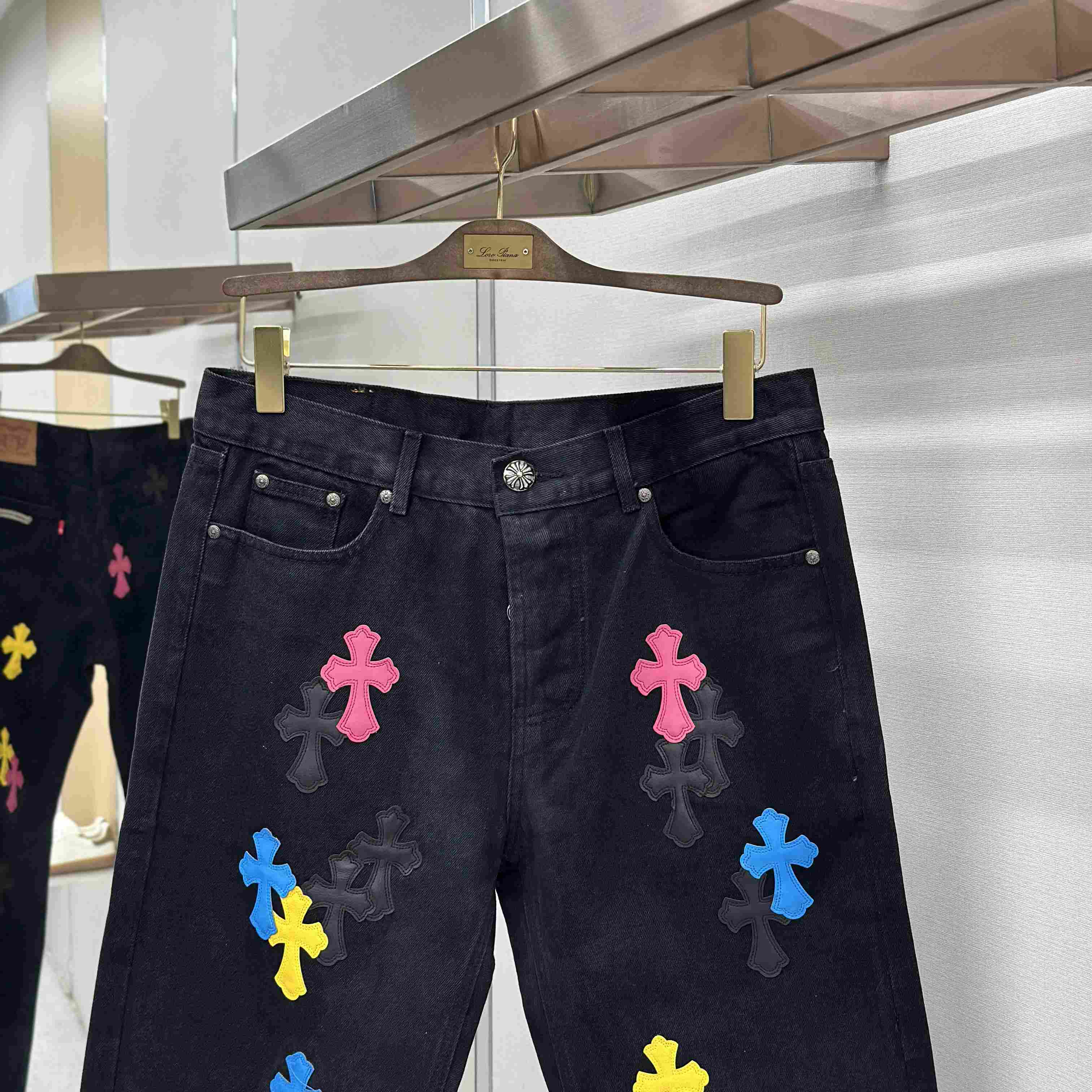 Chrome Hearts Jeans - DesignerGu