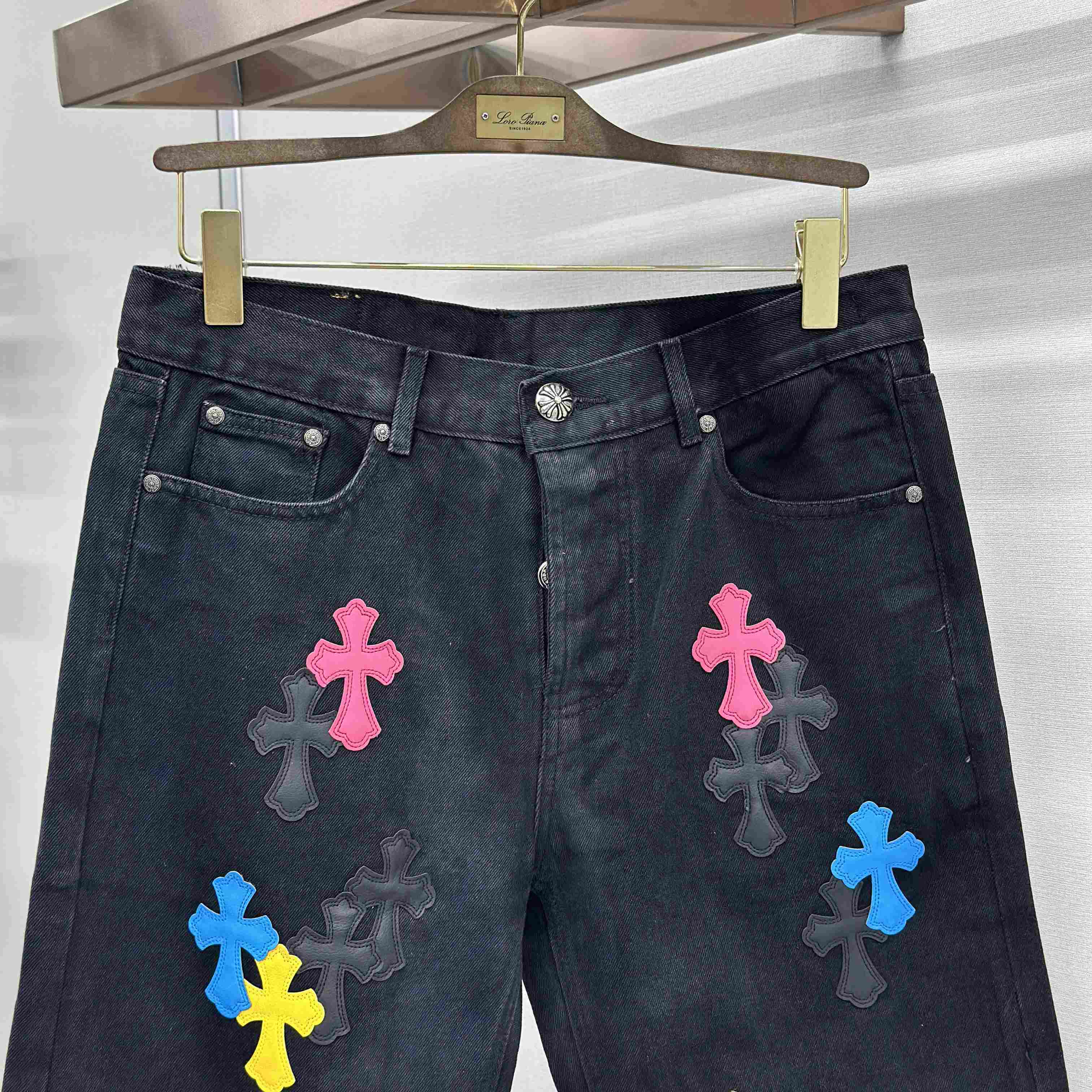 Chrome Hearts Jeans - DesignerGu