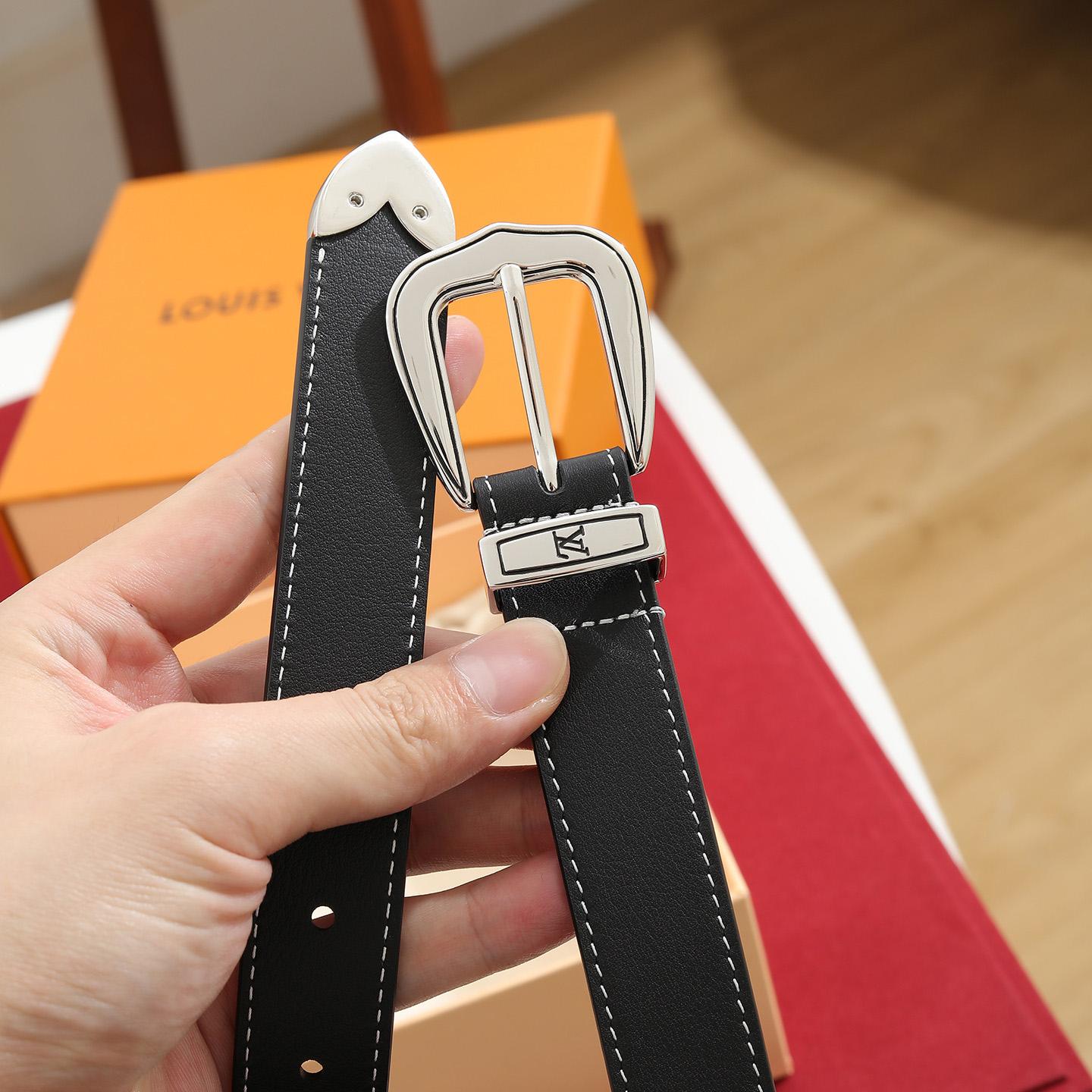 Louis Vuitton LV Dust 25mm Belt - DesignerGu