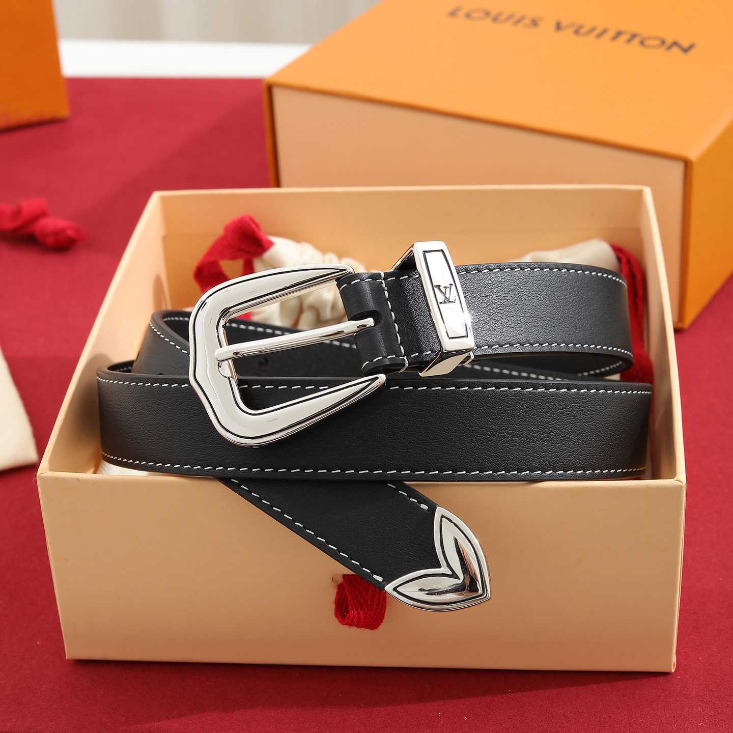 Louis Vuitton LV Dust 25mm Belt - DesignerGu