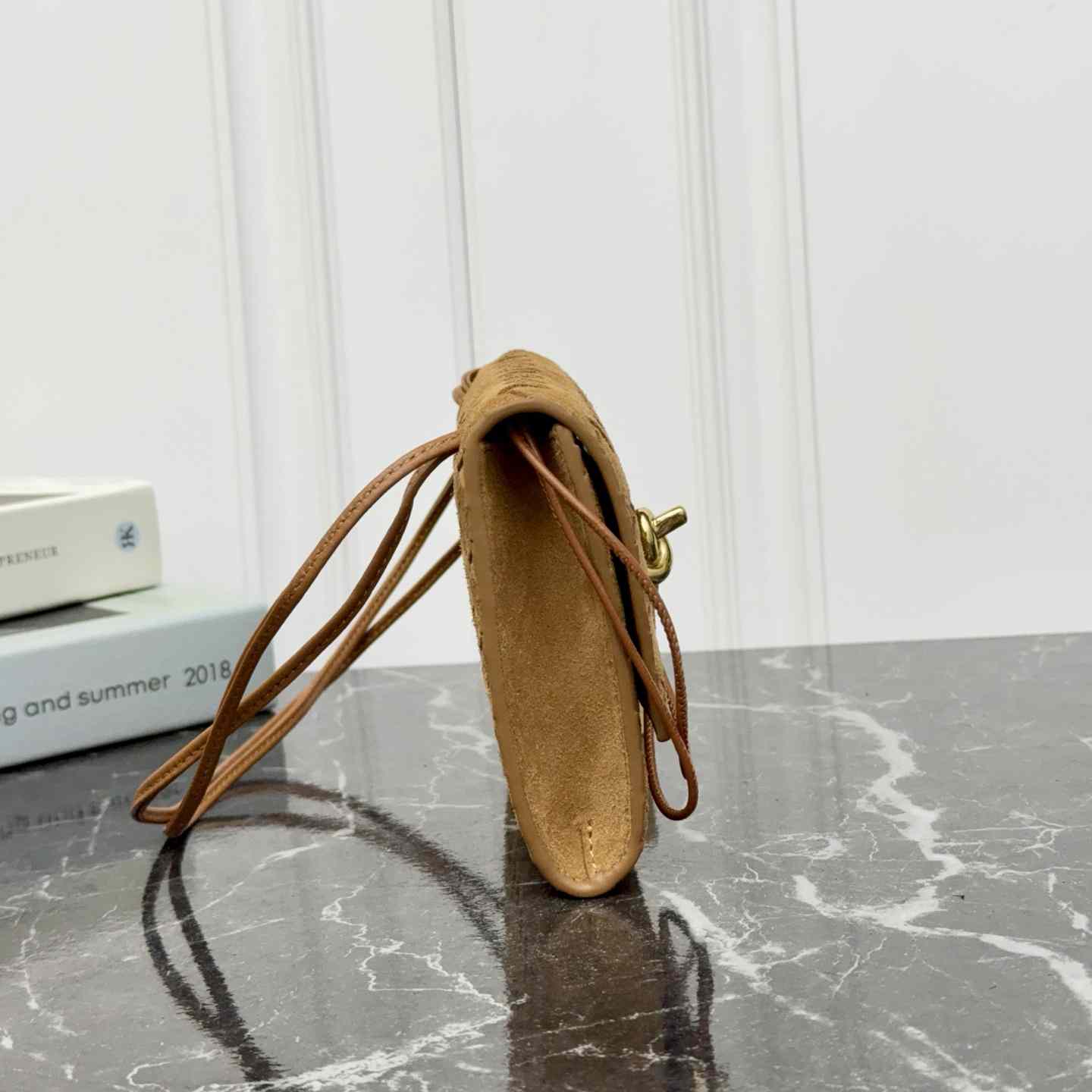 Bottega Veneta Andiamo Pouch On Strap - DesignerGu