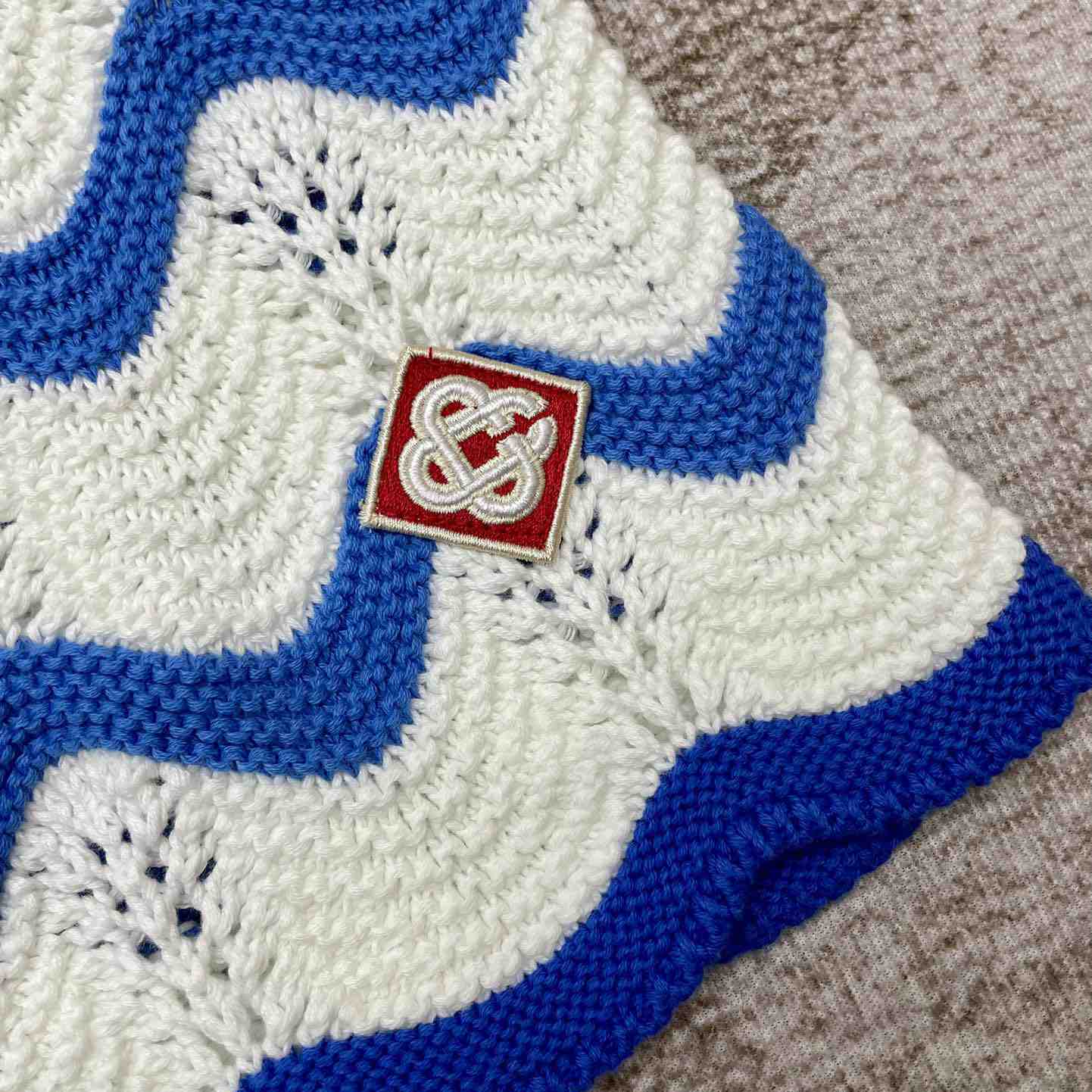 Casablanca Wavy Gradient Crochet Shorts D0036 - DesignerGu