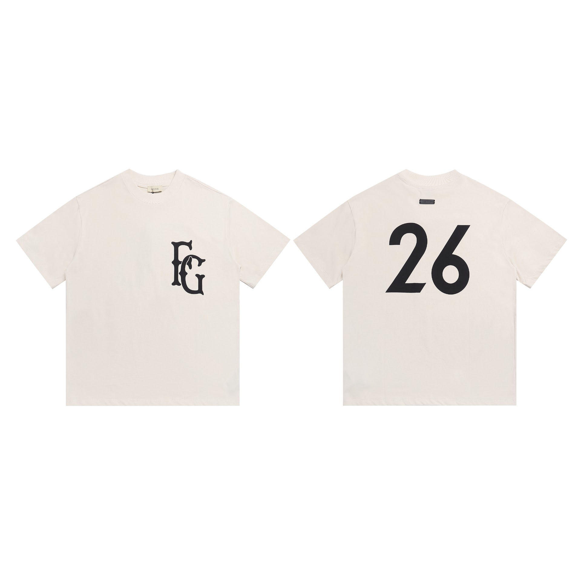 Fear Of God  Cotton Rayon "26" Ss Tee - DesignerGu
