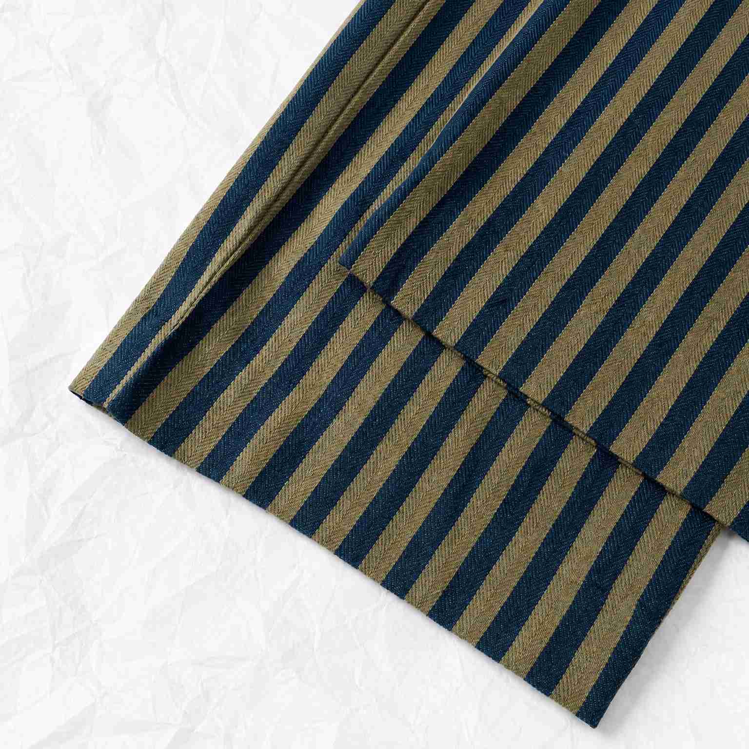 Enfants Riches Déprimés Natural Striped Pocket Pants - DesignerGu