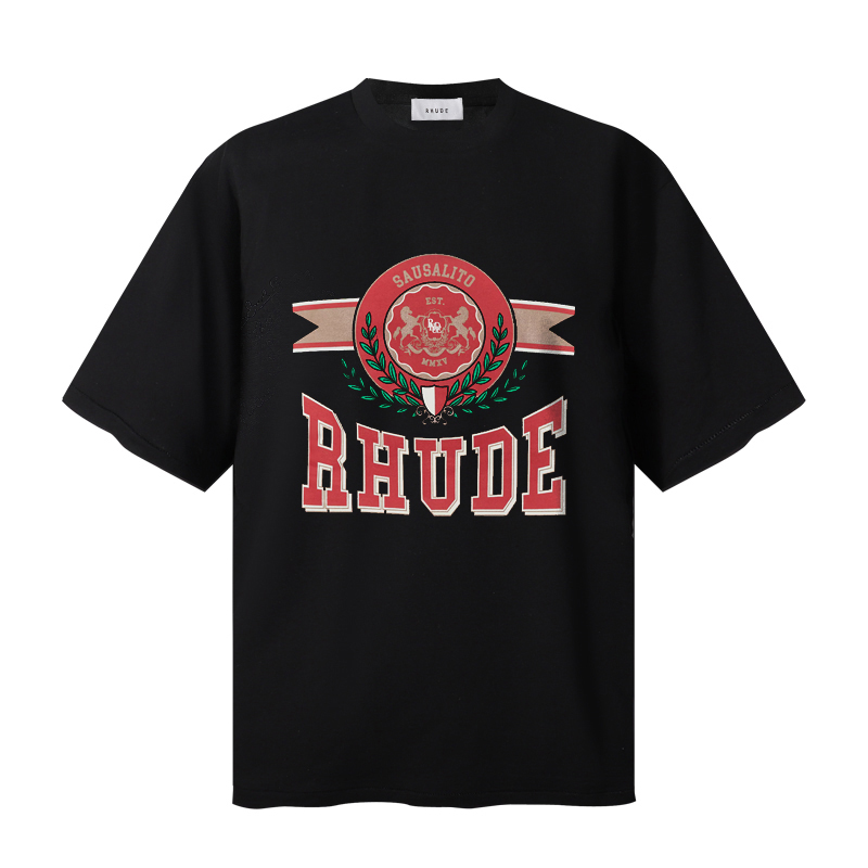 Rhude Sausalito Crest Tee - DesignerGu