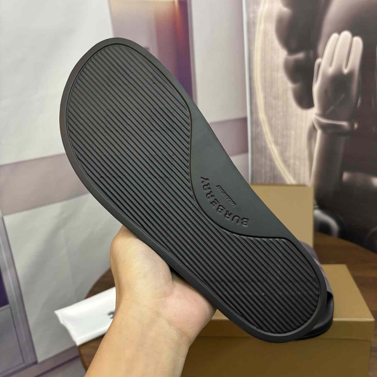 Burberry Check Slides - DesignerGu