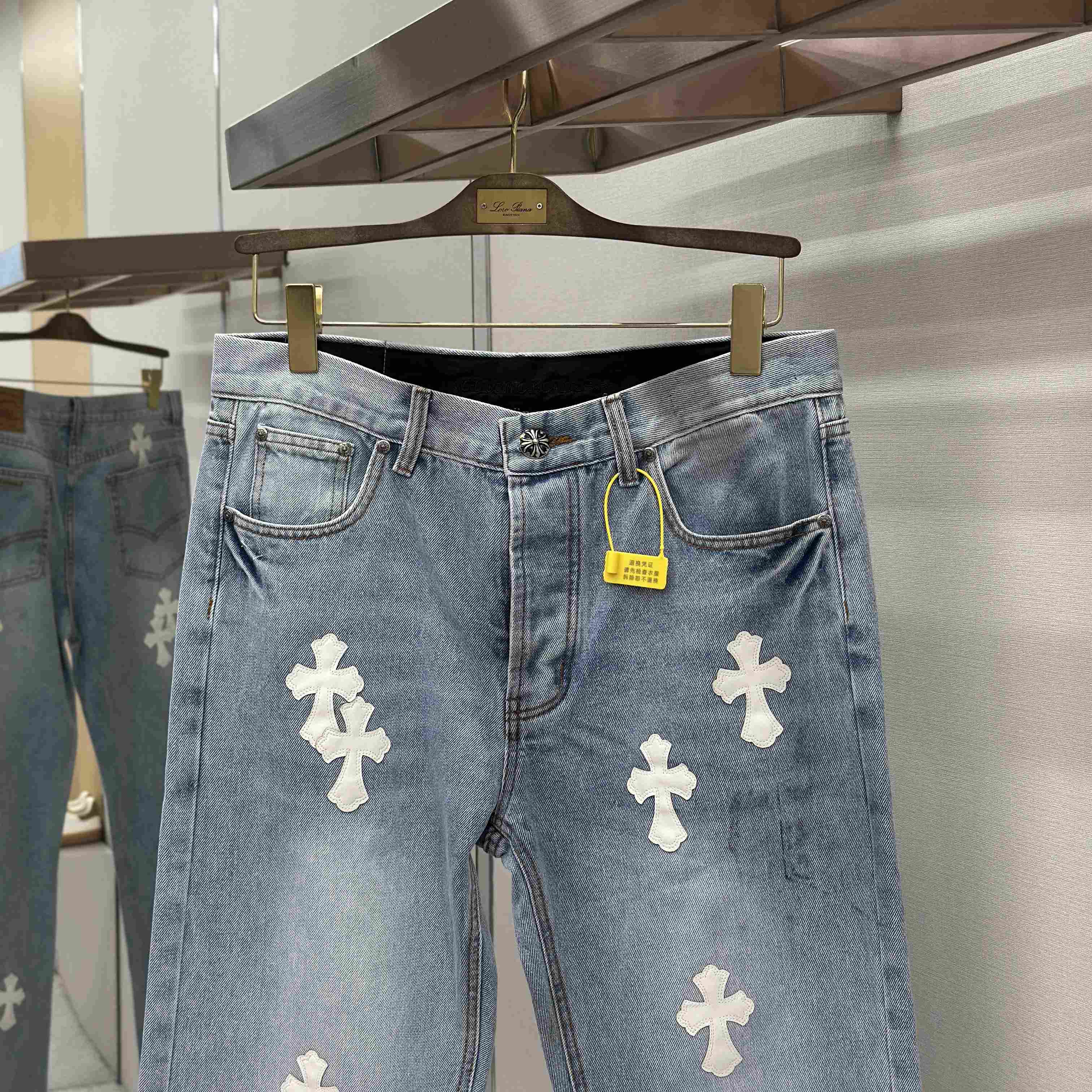 Chrome Hearts Jeans - DesignerGu