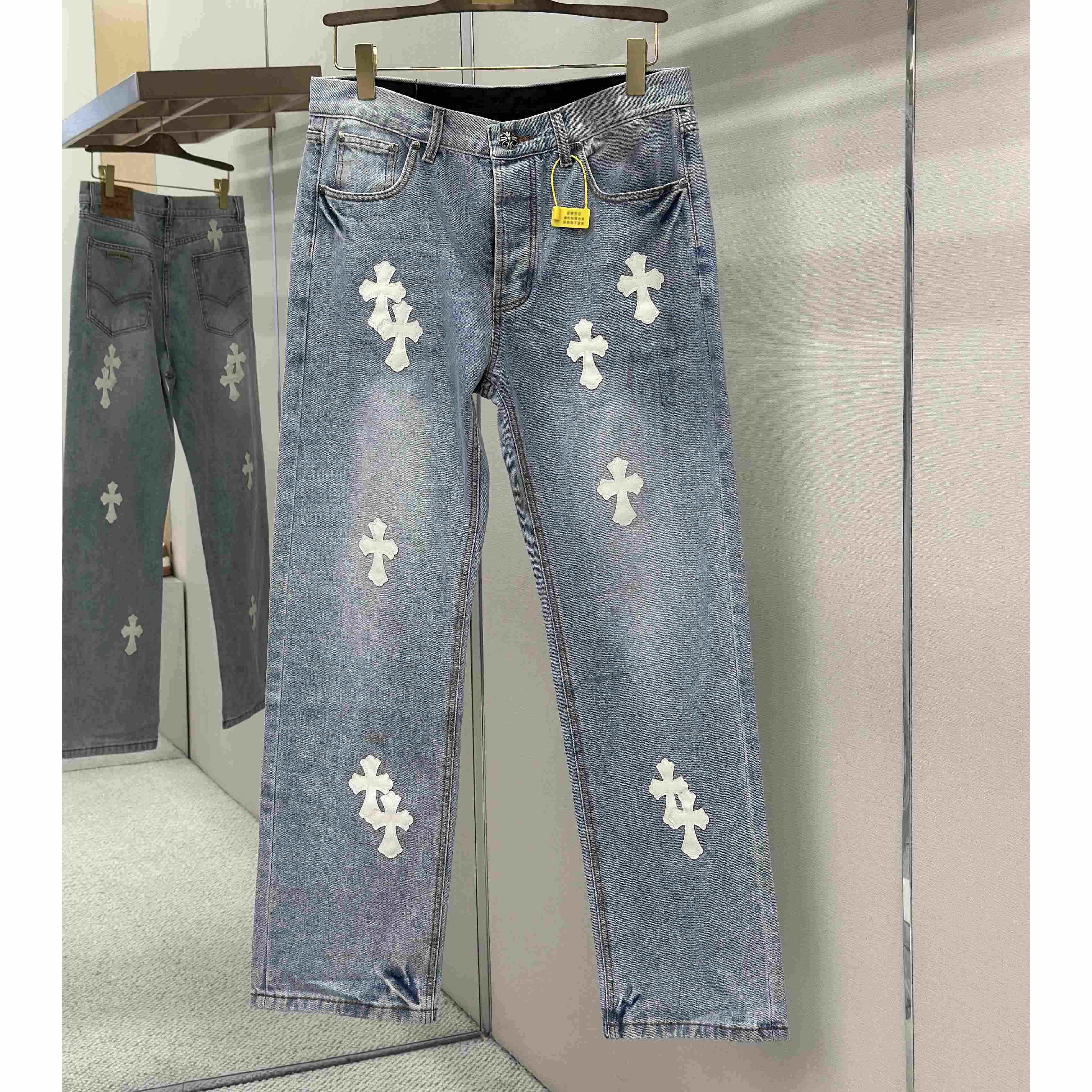 Chrome Hearts Jeans - DesignerGu