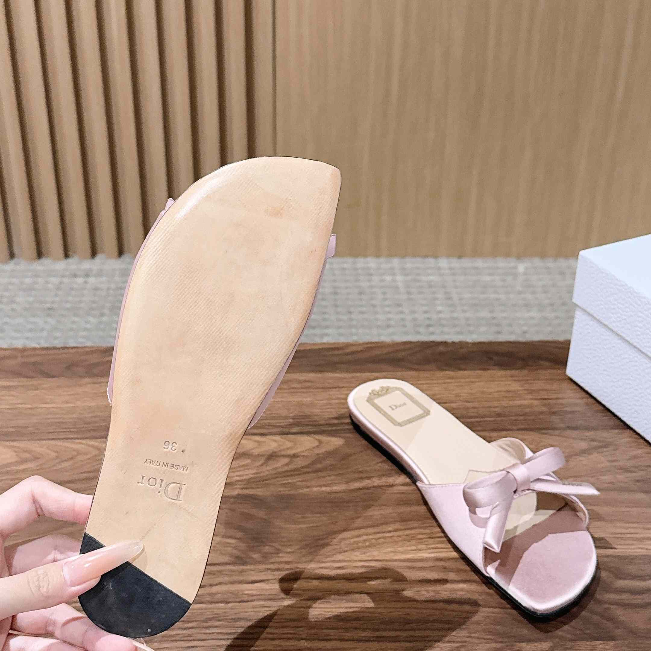 Dior Bow Slide - DesignerGu