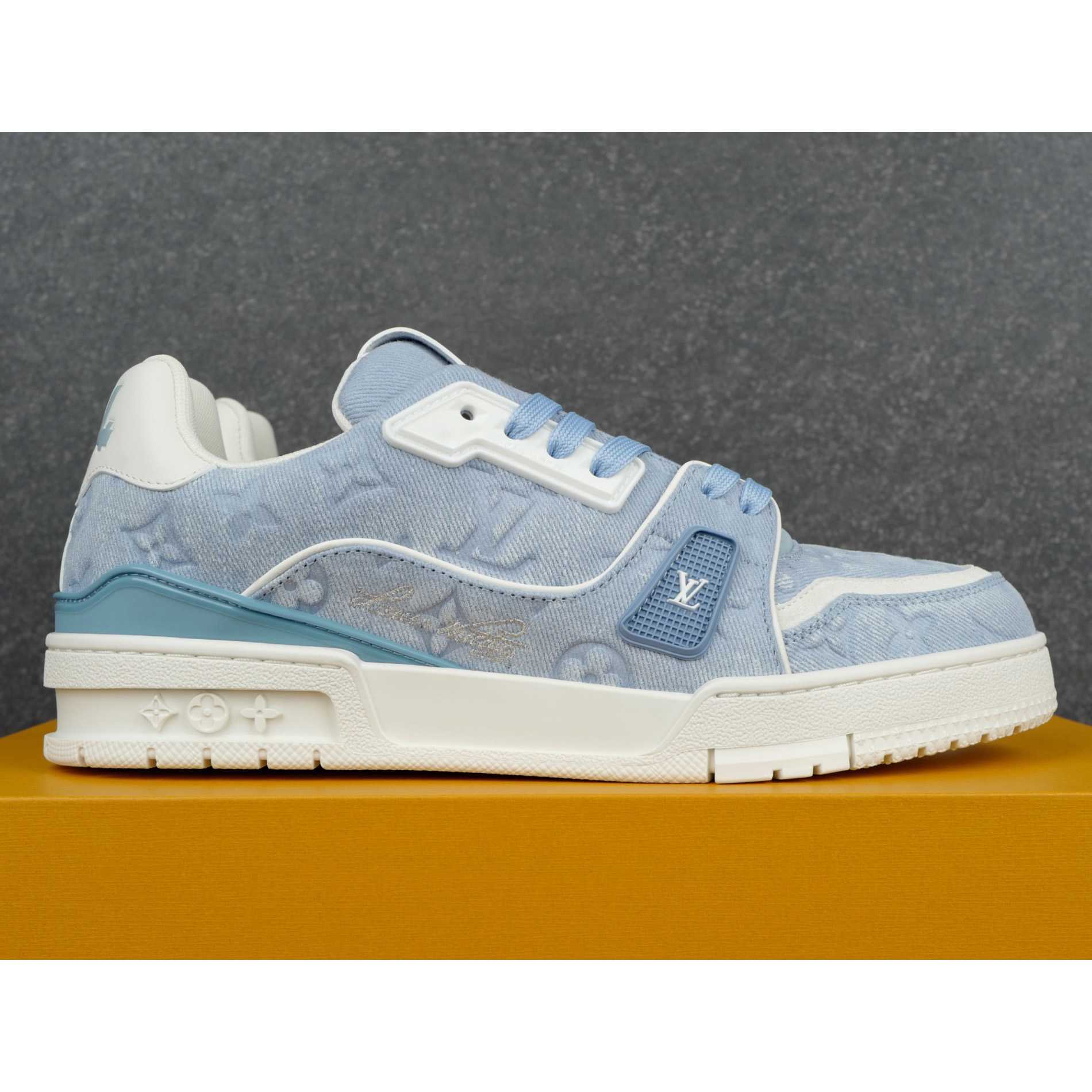 Louis Vuitton LV Trainer Sneaker 1AKBC3（upon uk size） - DesignerGu