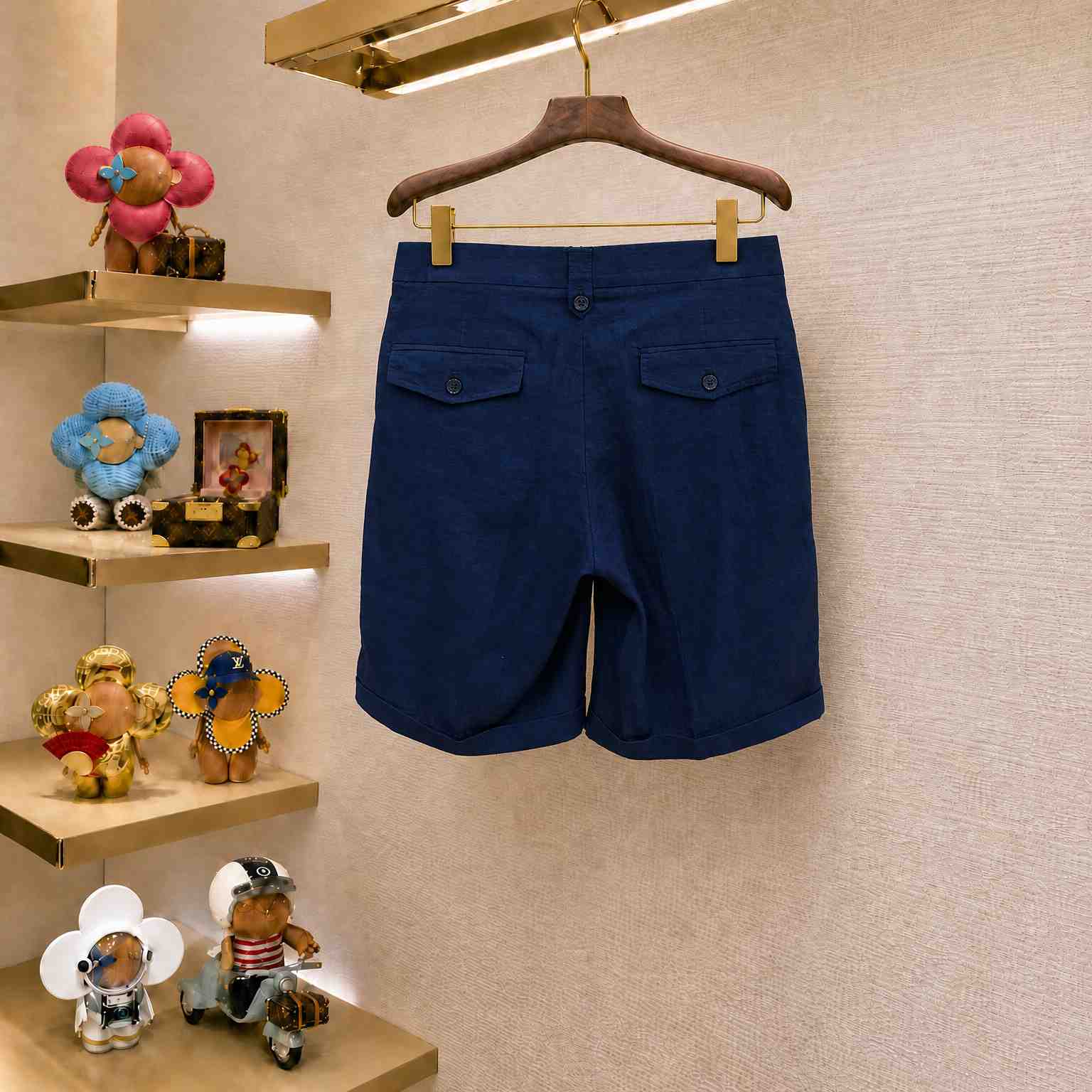 Loro Piana Linen Shorts - DesignerGu