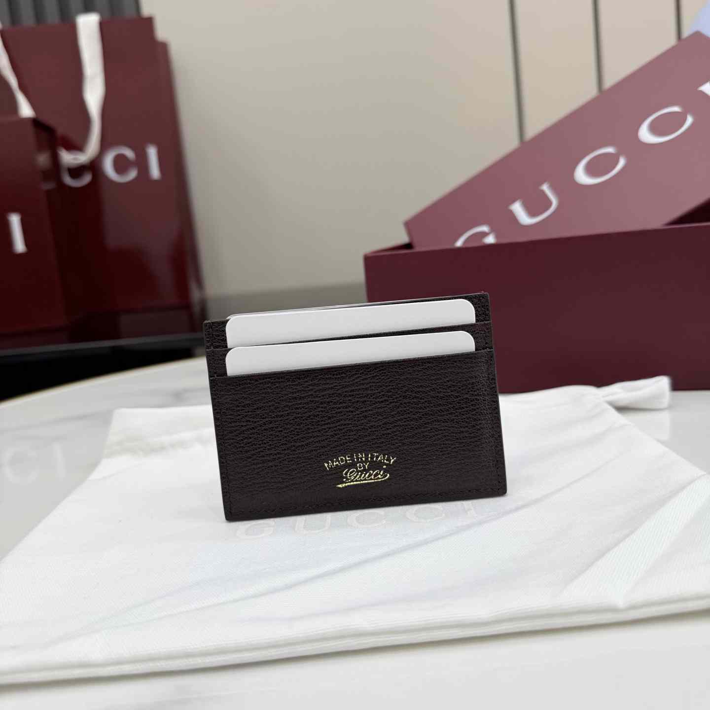 Gucci Lira Card Case 867316 - DesignerGu