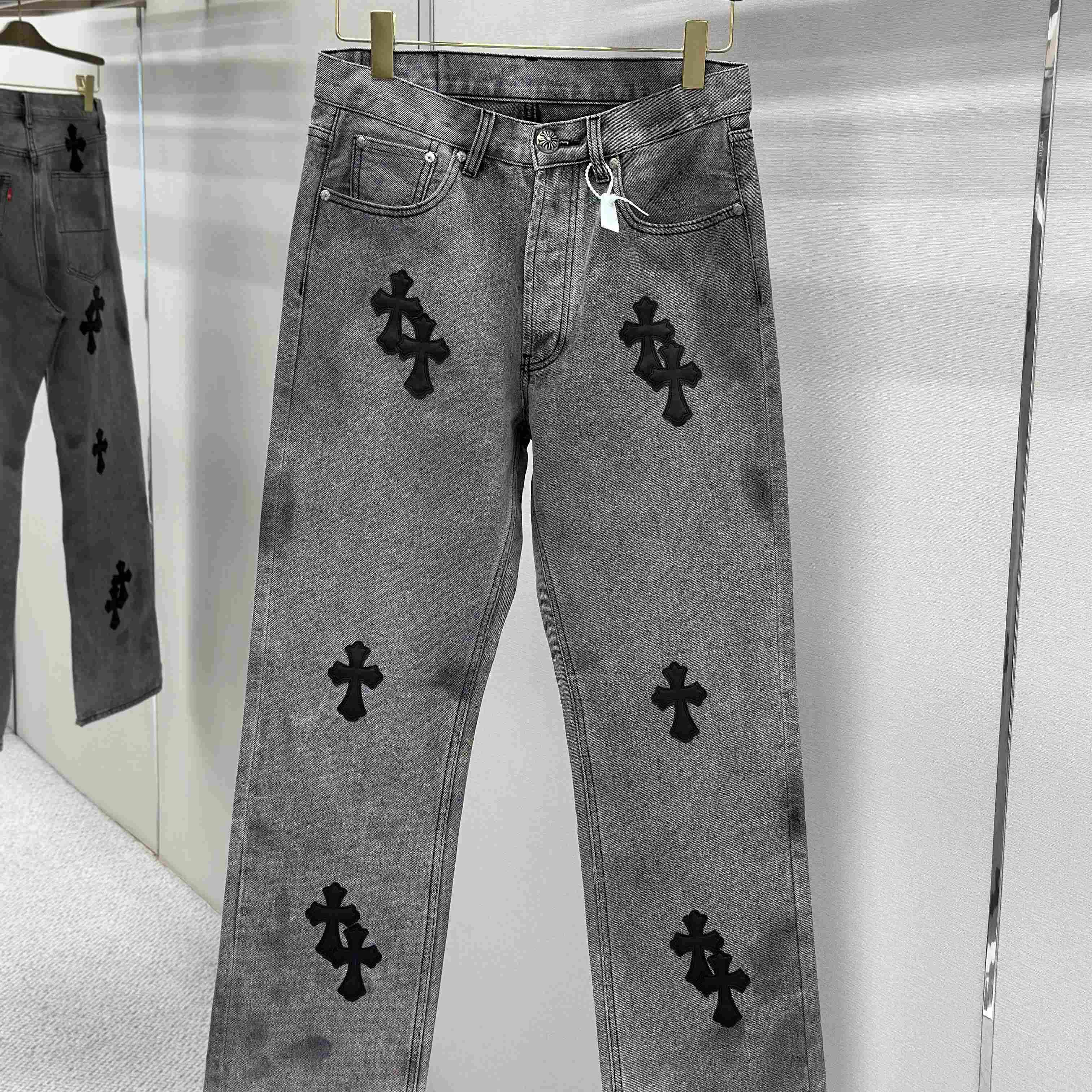 Chrome Hearts Jeans - DesignerGu