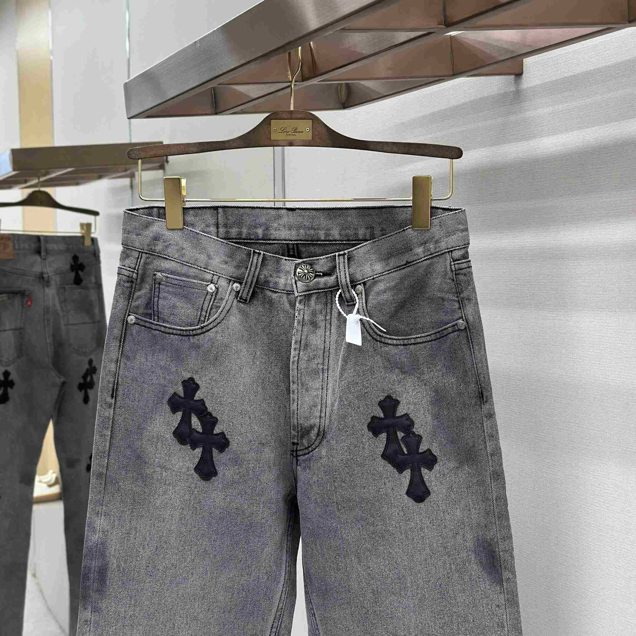 Chrome Hearts Jeans - DesignerGu