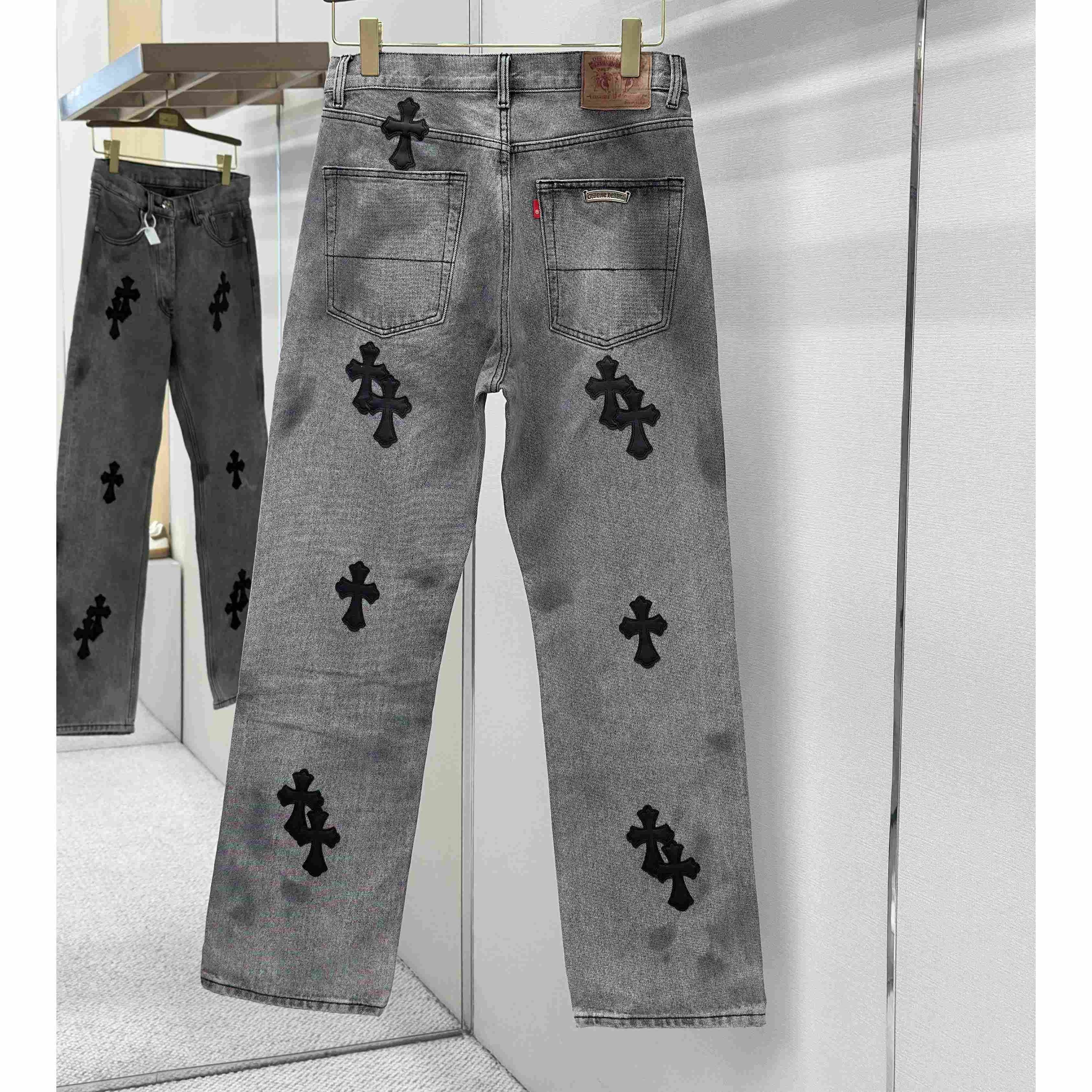 Chrome Hearts Jeans - DesignerGu