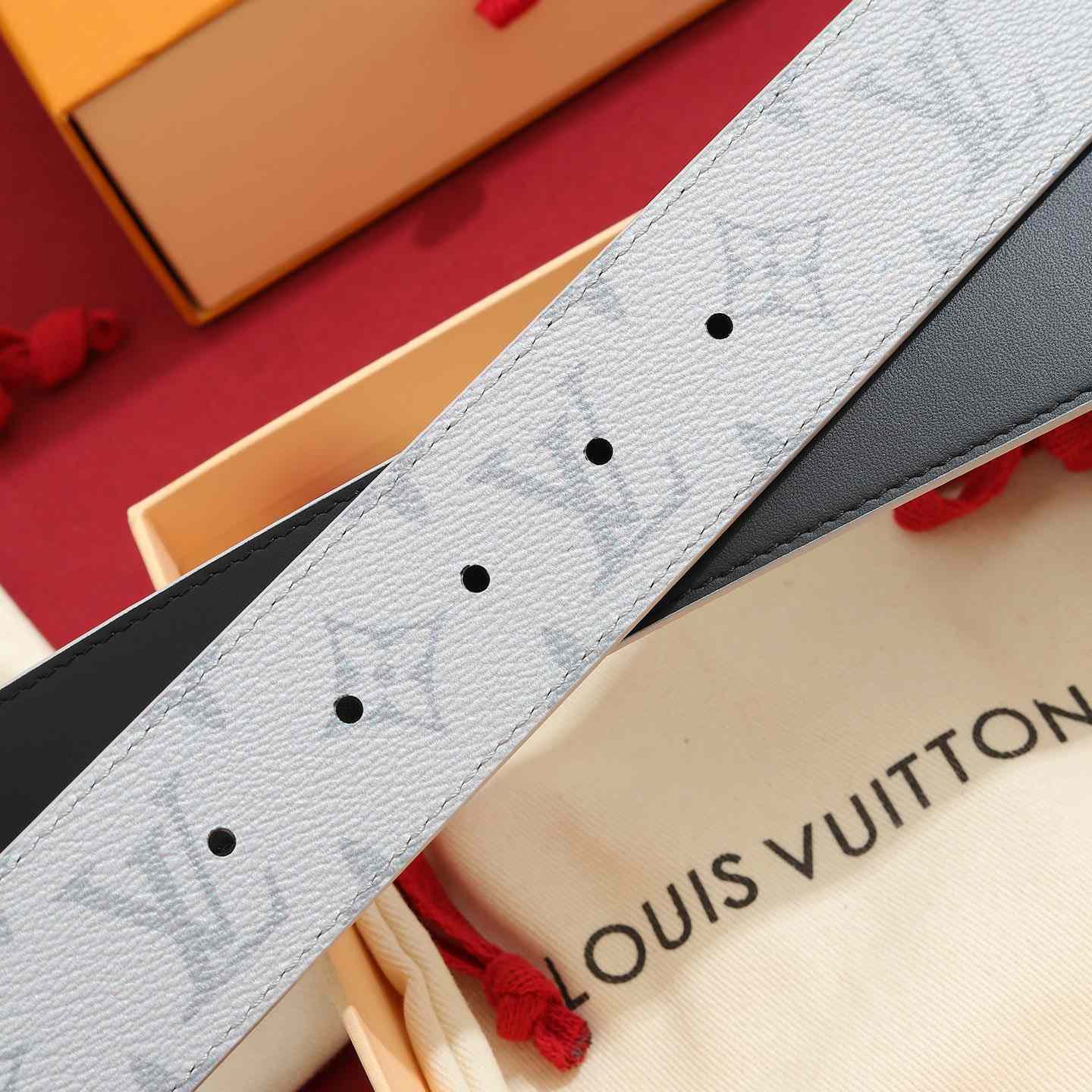 Louis Vuitton LV Initiales Monogram 40mm Reversible Belt - DesignerGu