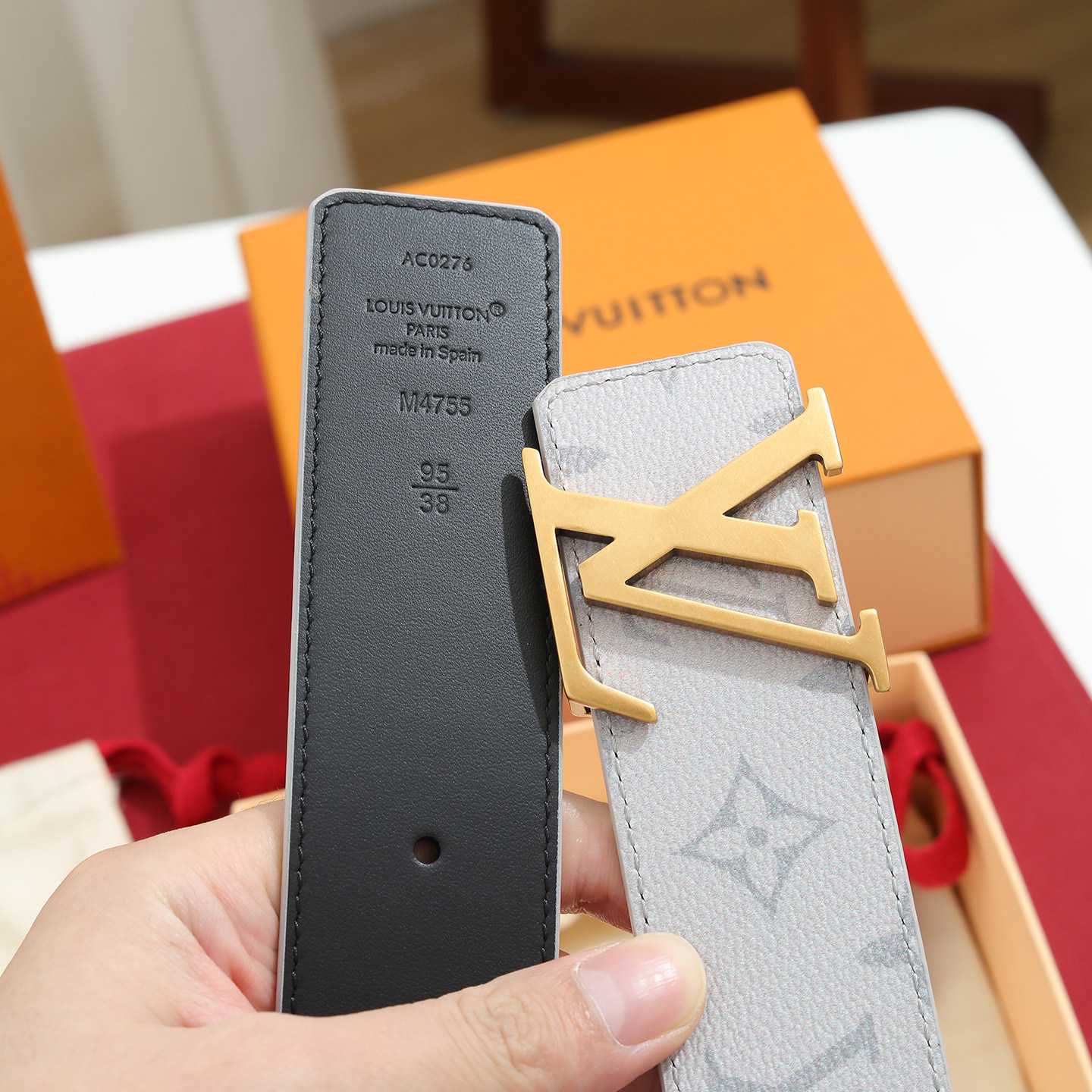 Louis Vuitton LV Initiales Monogram 40mm Reversible Belt - DesignerGu