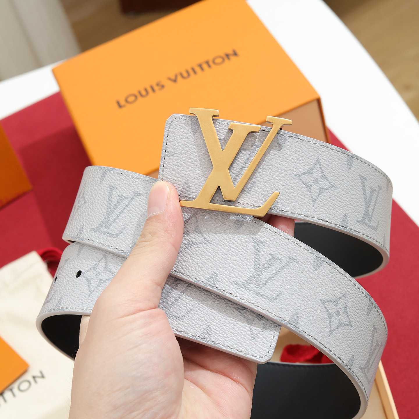 Louis Vuitton LV Initiales Monogram 40mm Reversible Belt - DesignerGu