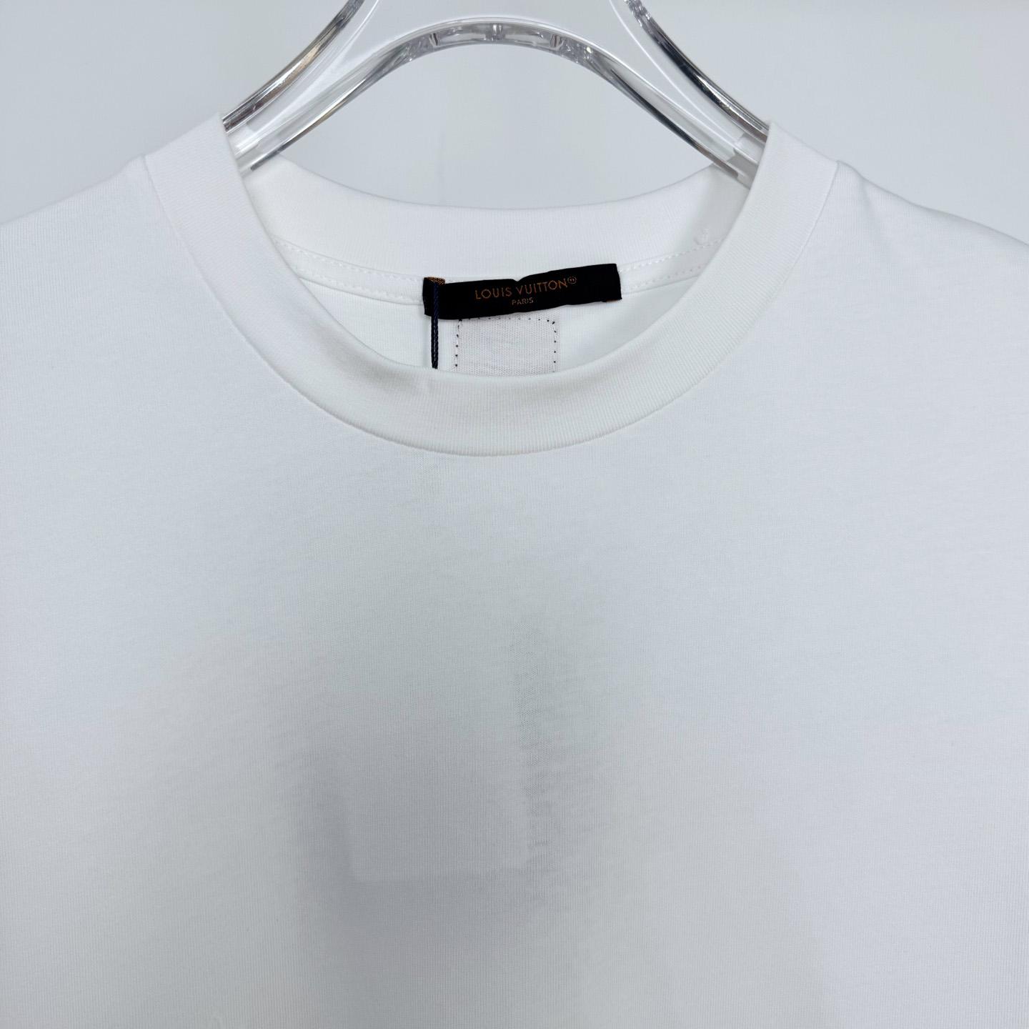 Louis Vuitton Flock Print Monogram Gradient T-Shirt 1AK7LM - DesignerGu