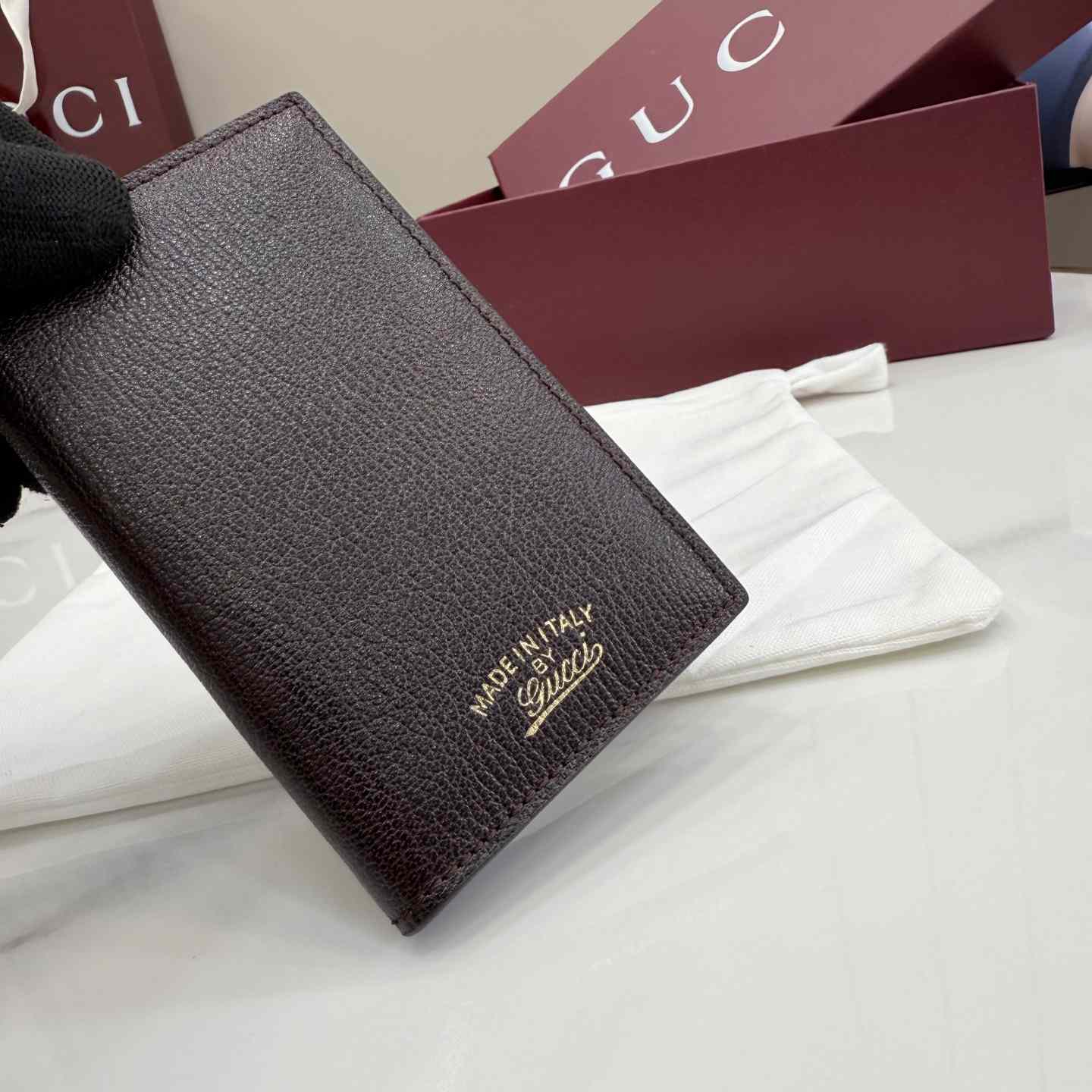 Gucci Lira Card Case 867327 - DesignerGu