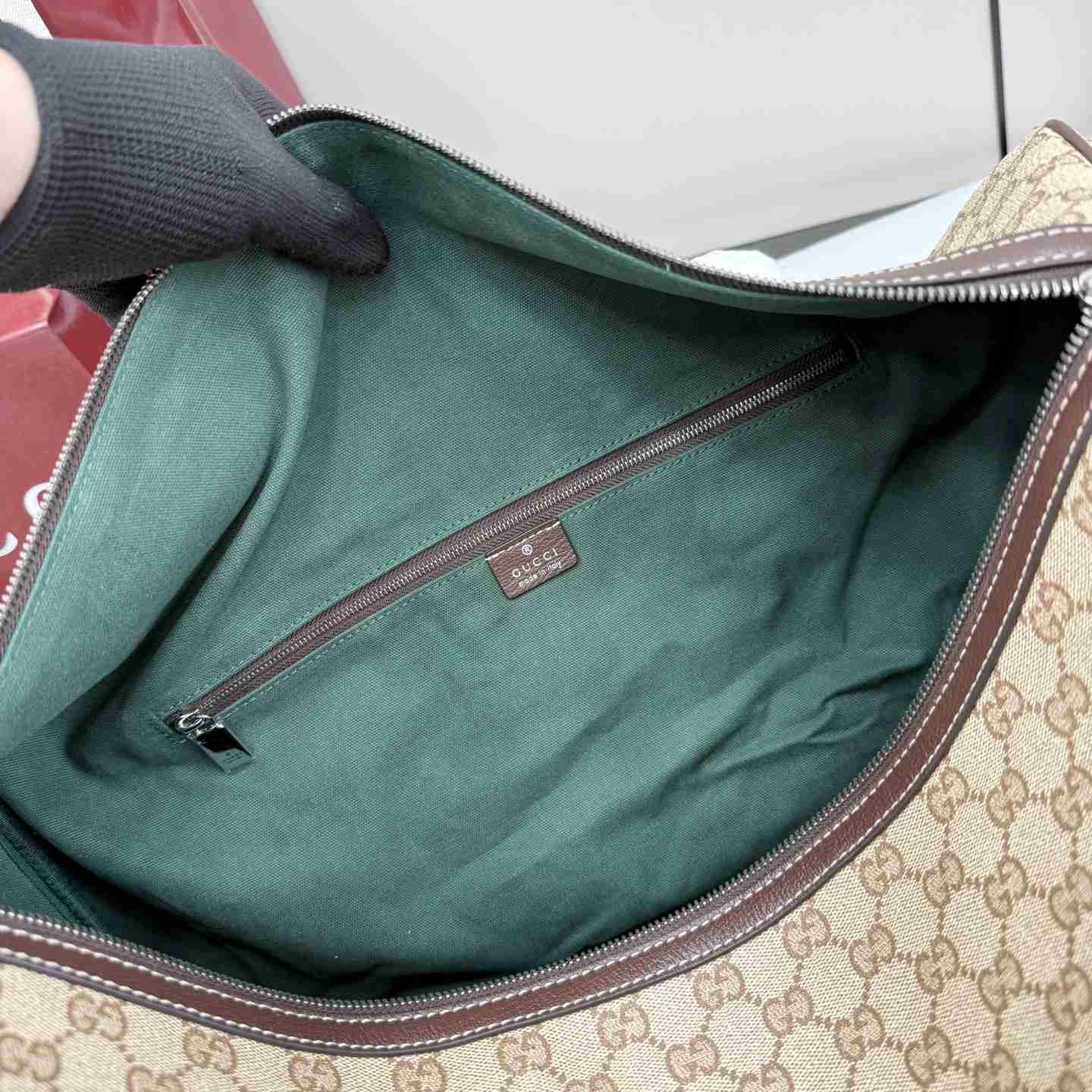 Gucci Medium Duffle Bag With Web  A00BC5 - DesignerGu