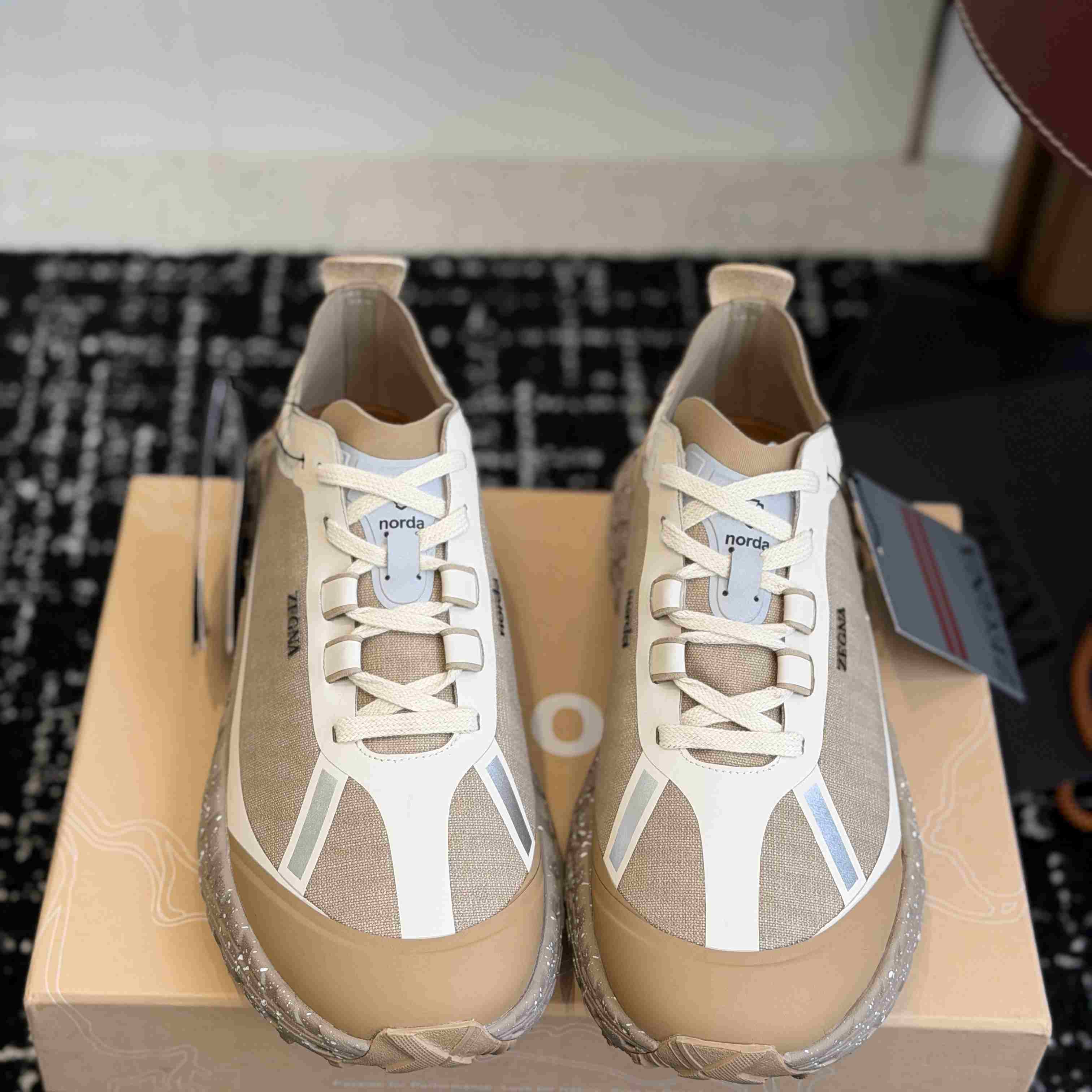 Zegna  X Norda™ 001 Technical Fabric Sneakers - DesignerGu