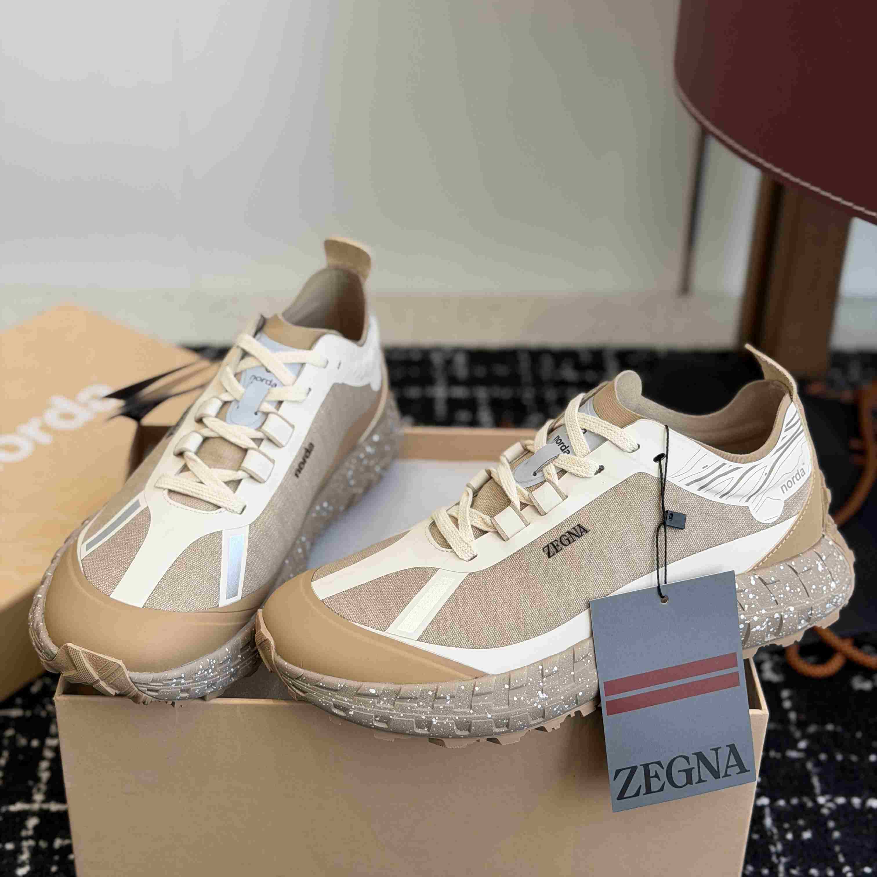 Zegna  X Norda™ 001 Technical Fabric Sneakers - DesignerGu