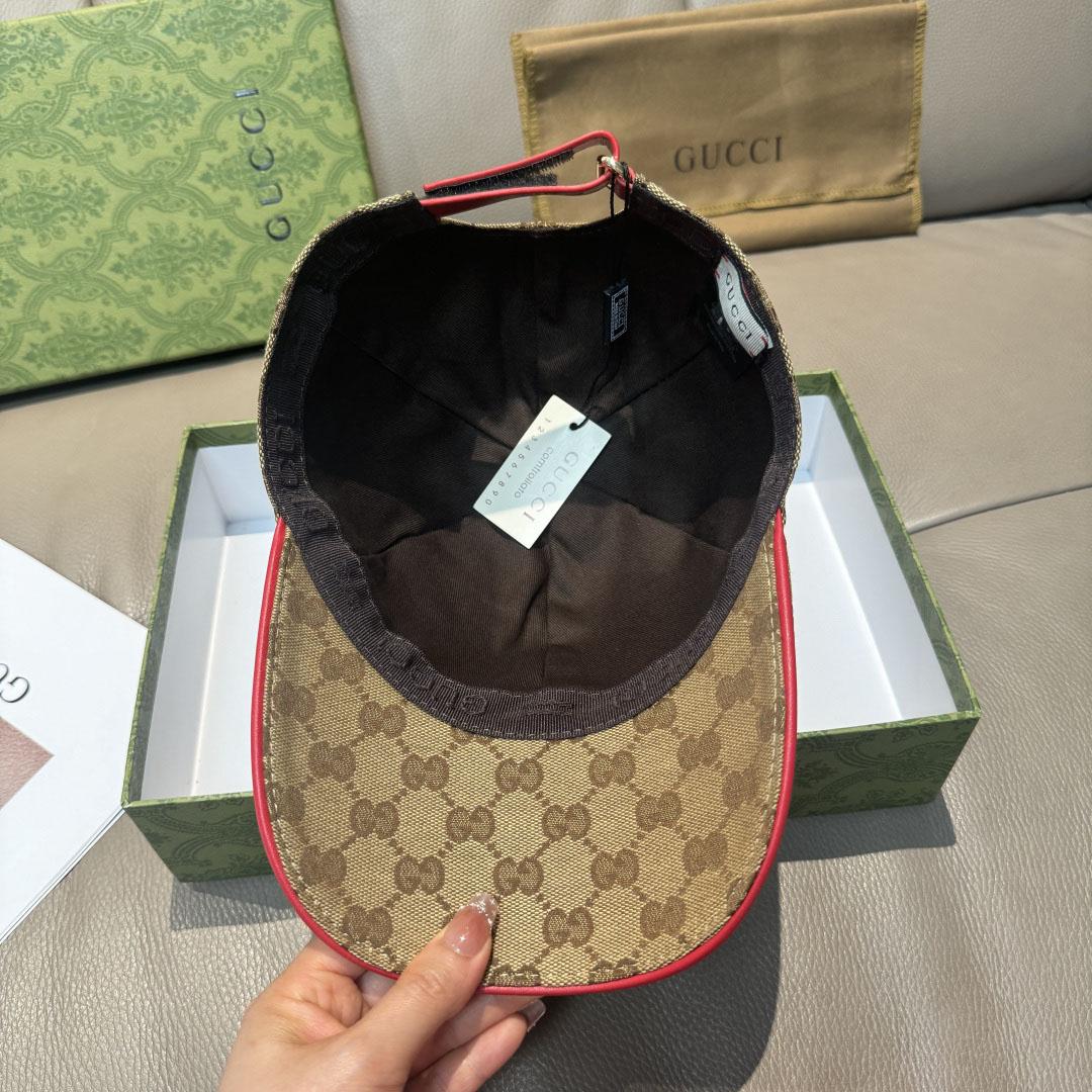 Gucci GG Cotton Canvas Baseball Hat - DesignerGu
