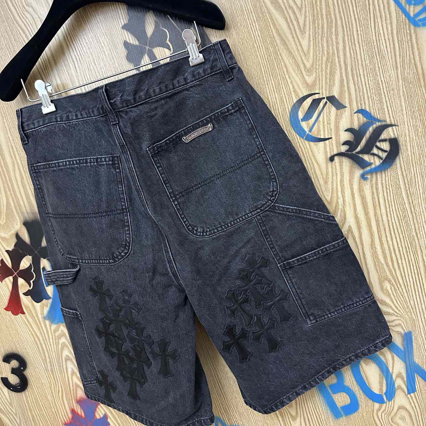Chrome Hearts Denim Shorts - DesignerGu