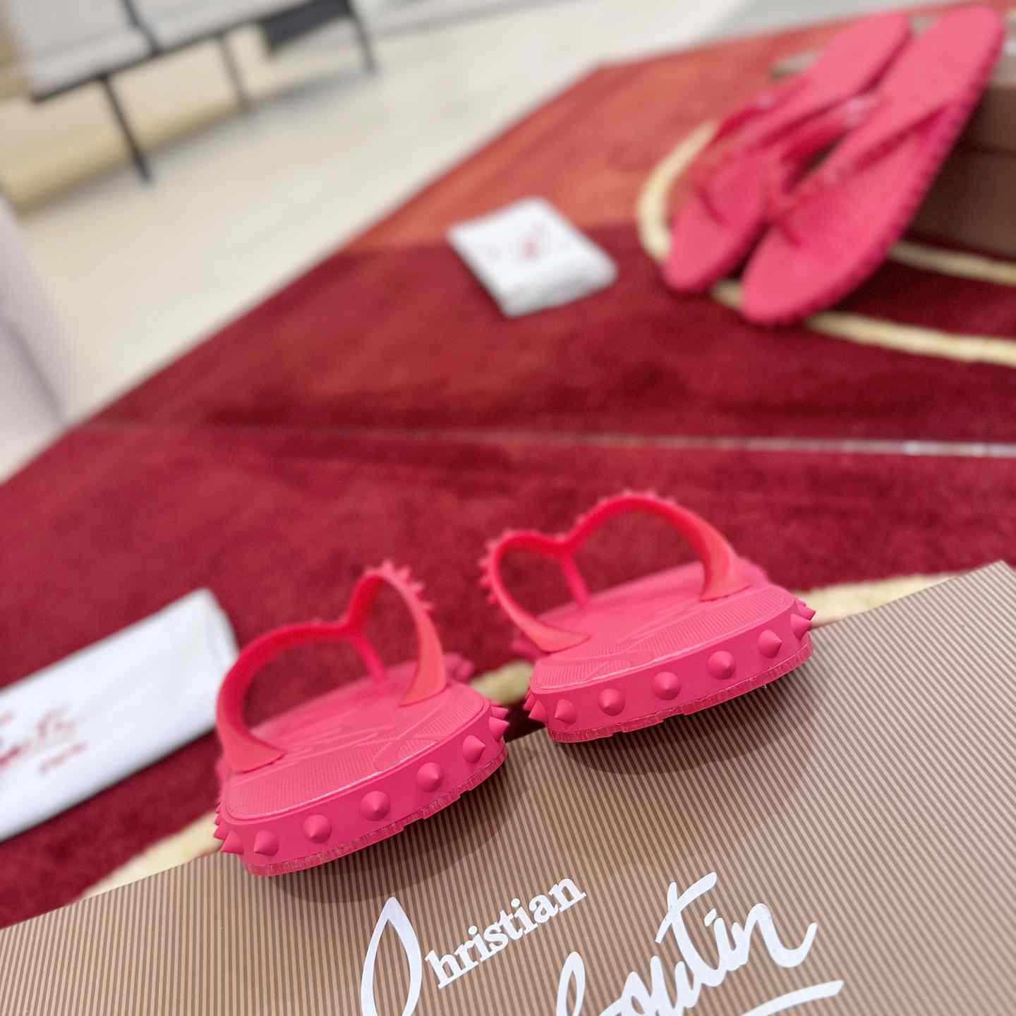 Christian Louboutin Super Loubi Flip Flops - DesignerGu