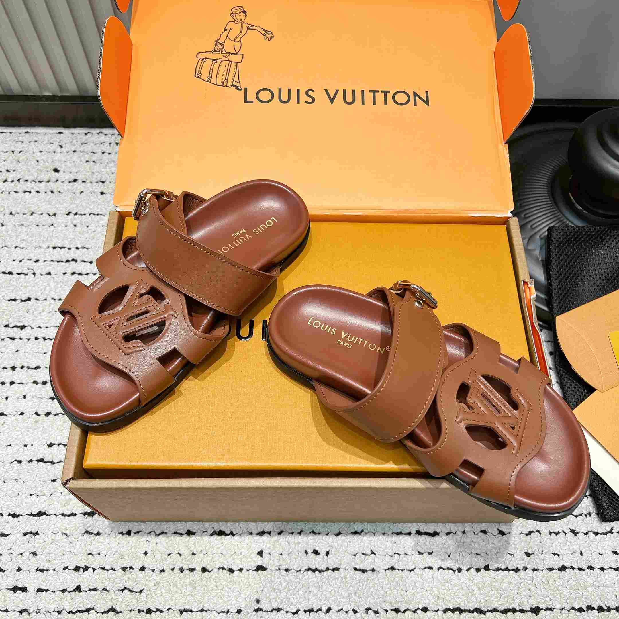 Louis Vuitton LV Isola Comfort Mule  - DesignerGu