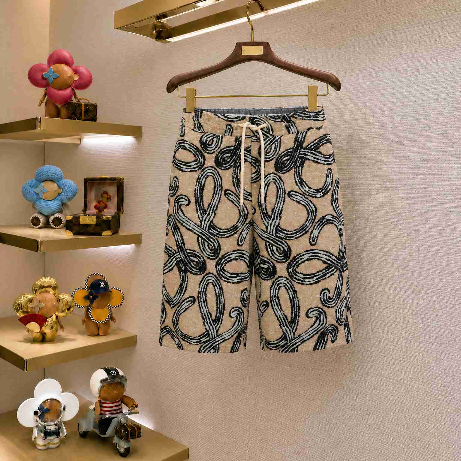 Loewe Shorts In Jacquard Terry - DesignerGu