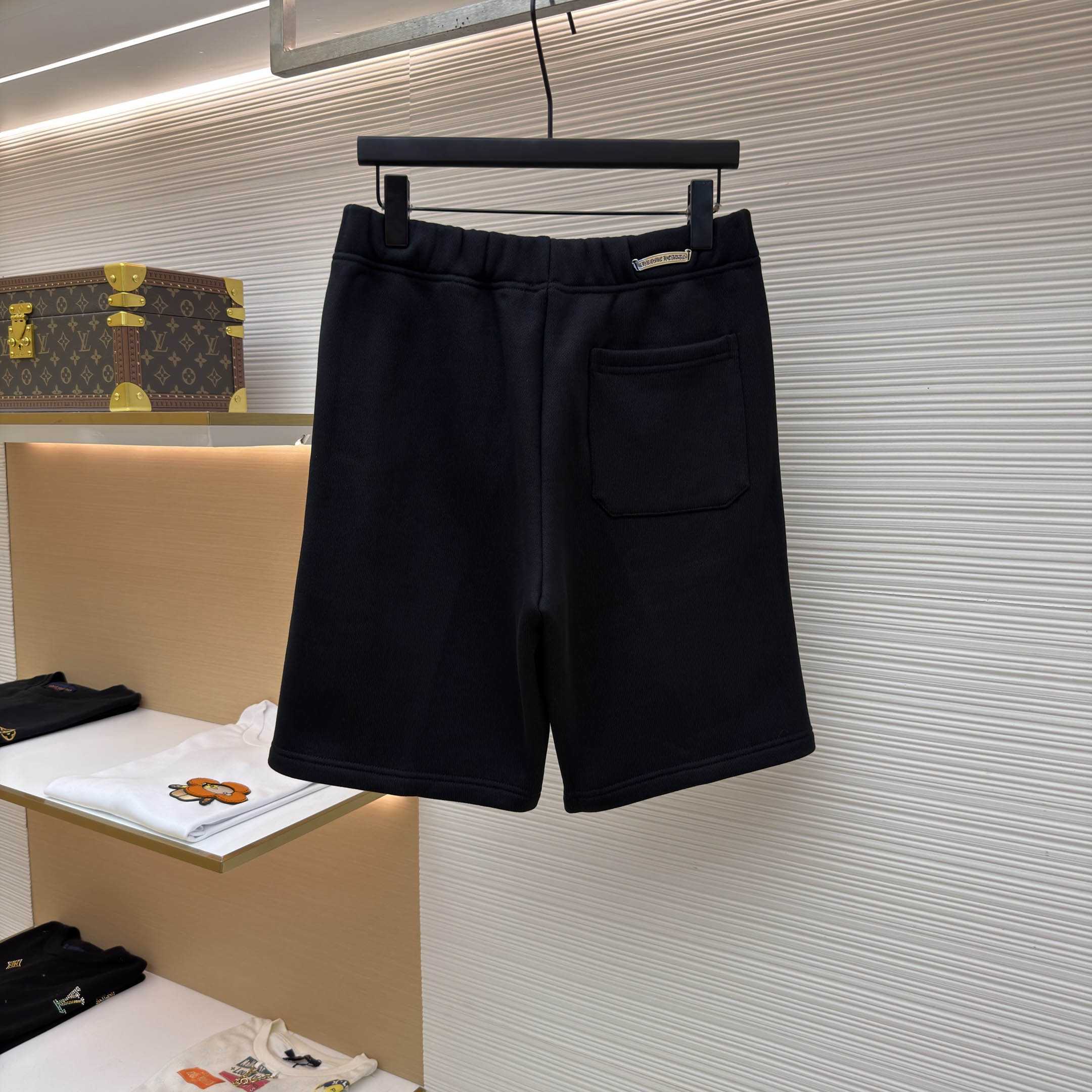 Chrome Hearts 711 Nylon CH Sweatshorts 'Black' - DesignerGu