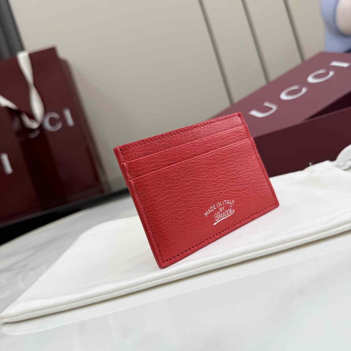 Gucci Lira Card Case 867316 - DesignerGu