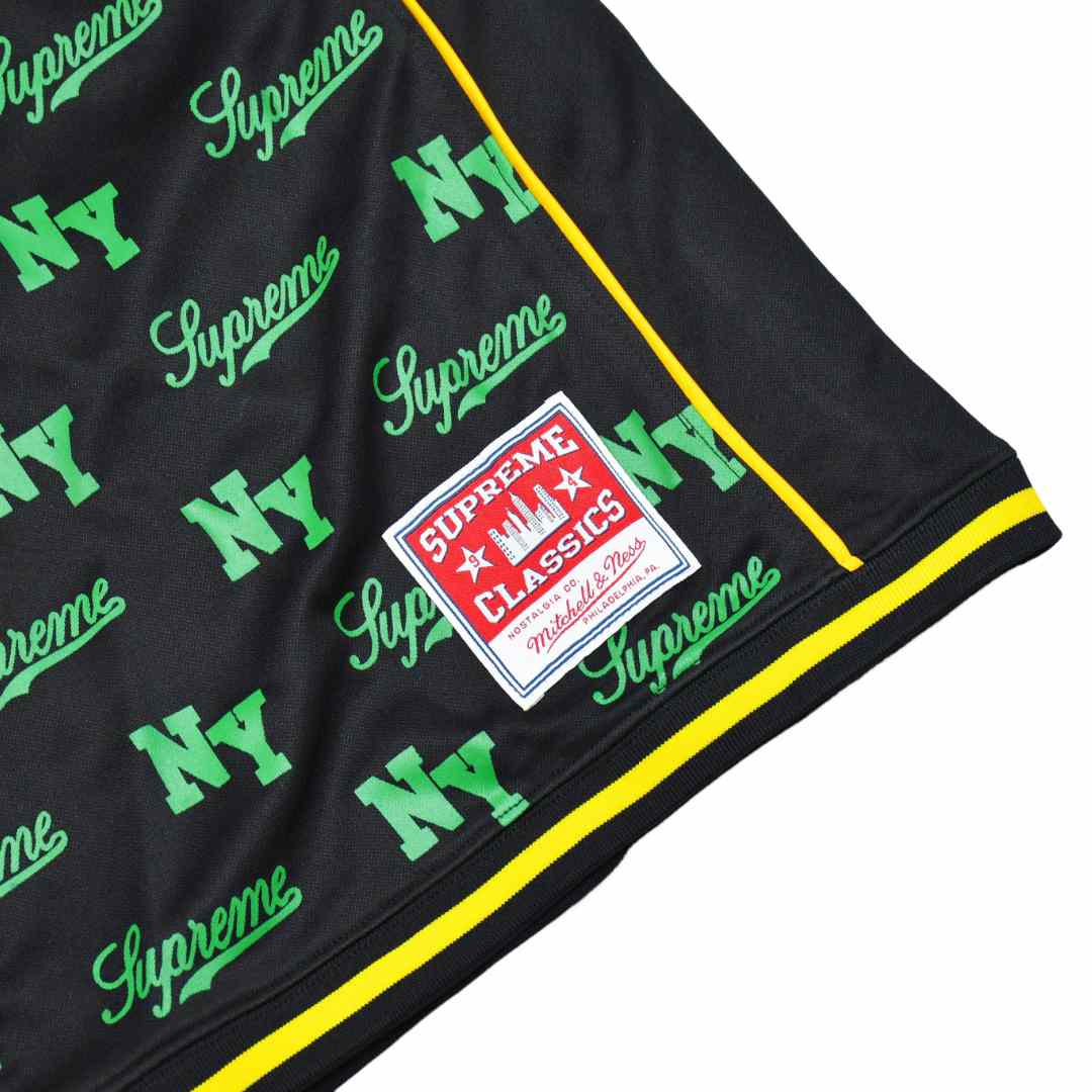 Supreme x Mitchell & Ness Monogram Short 'Black' - DesignerGu