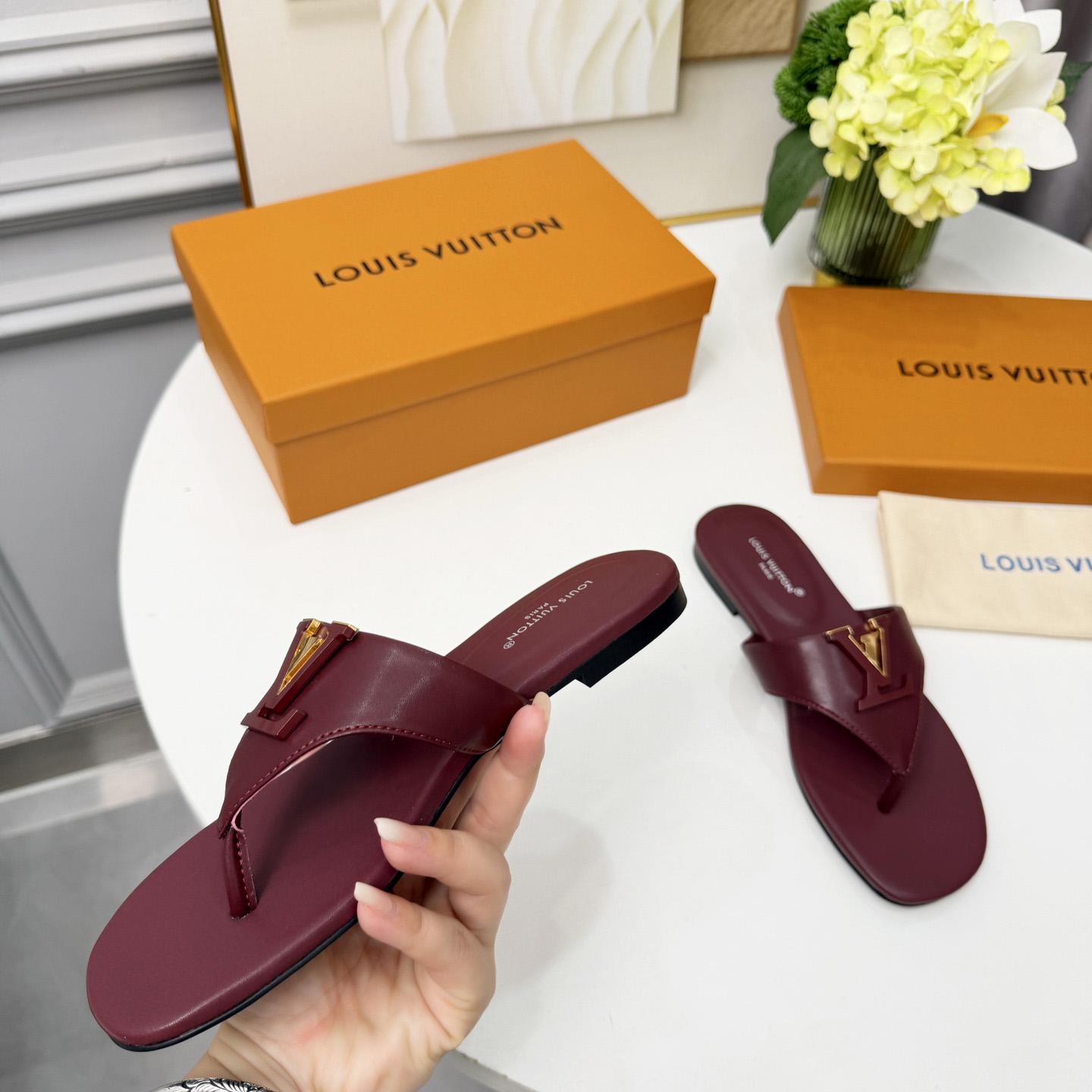 Louis Vuitton LV Mare Flat Thong - DesignerGu