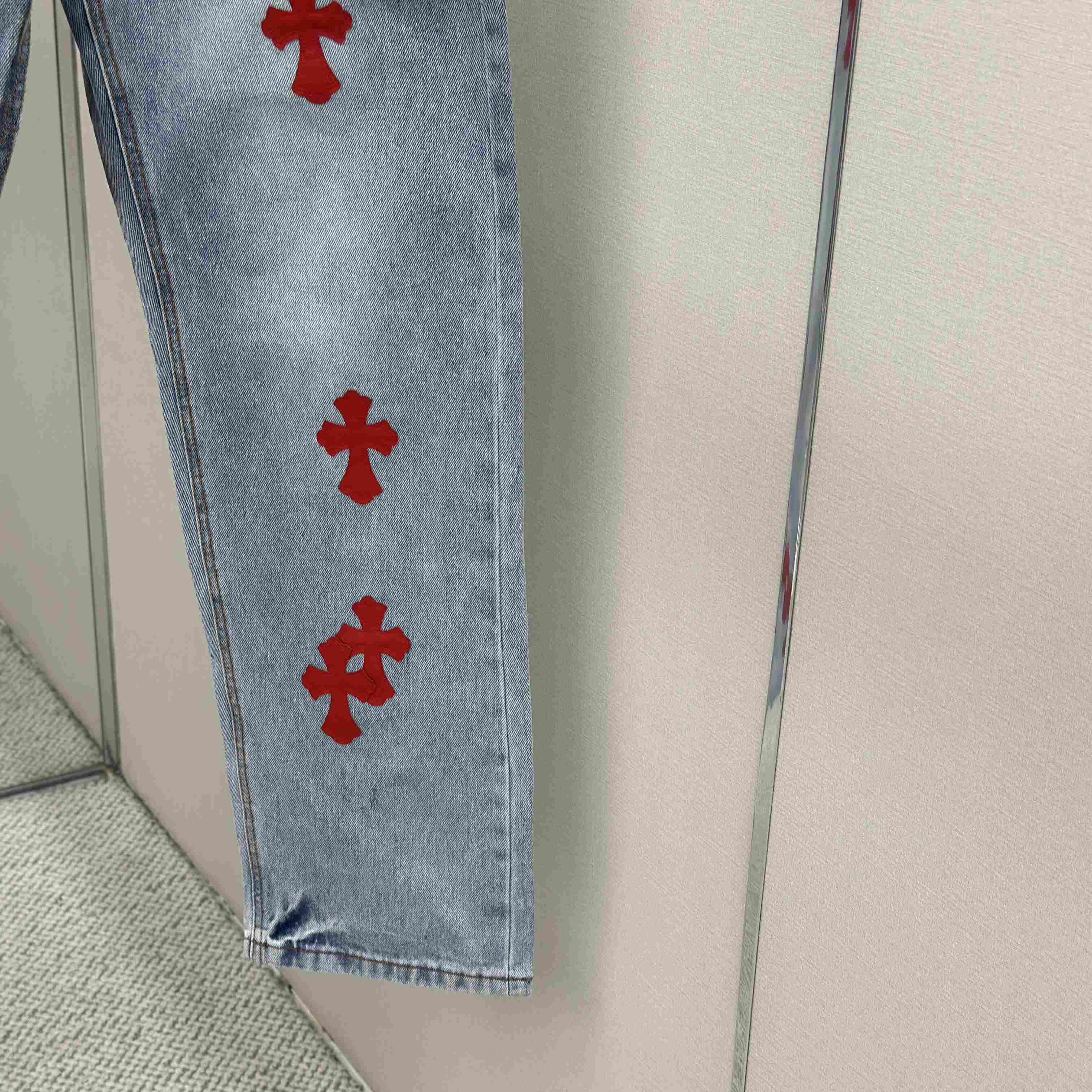 Chrome Hearts Jeans - DesignerGu
