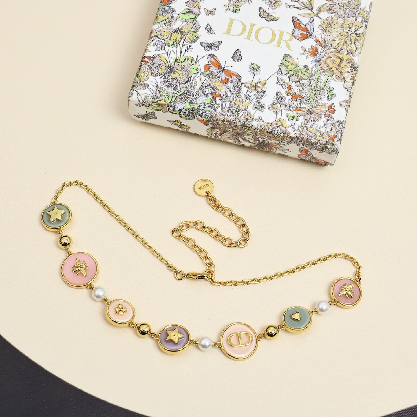 Dior D-Luck Short Necklace  - DesignerGu