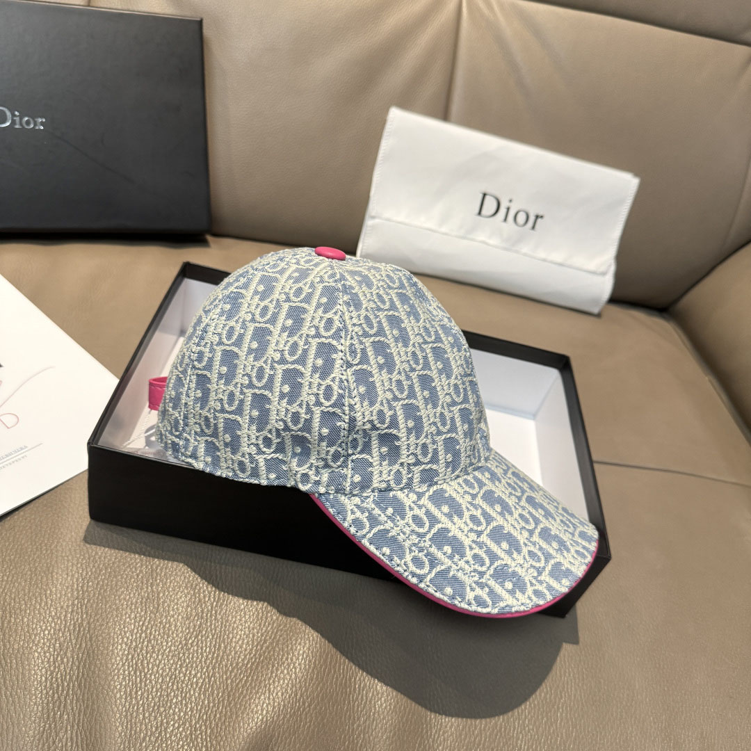 Dior Oblique D-Player Cap - DesignerGu