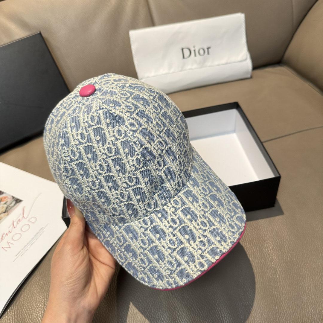 Dior Oblique D-Player Cap - DesignerGu